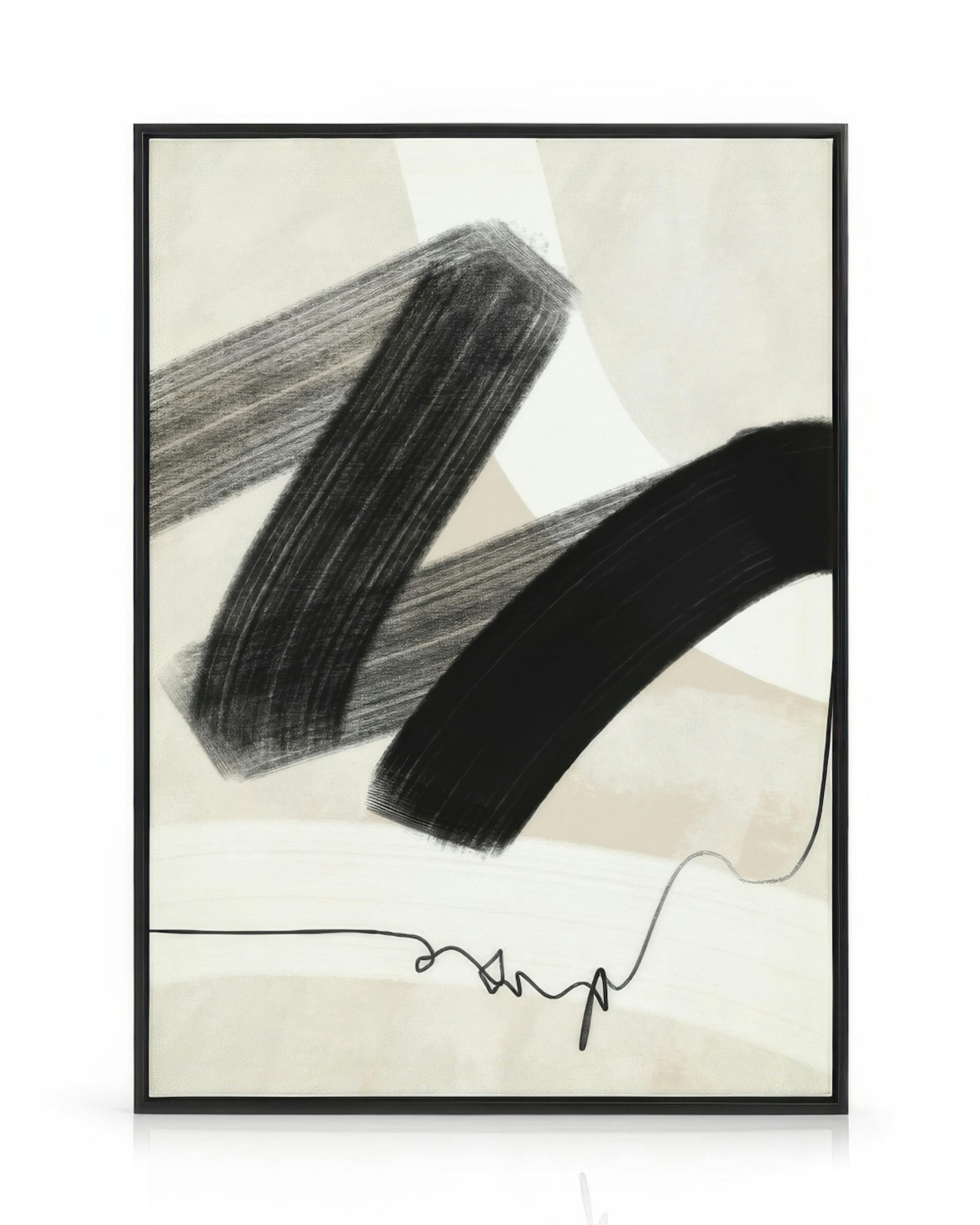 Abstract Wave No1 Canvas