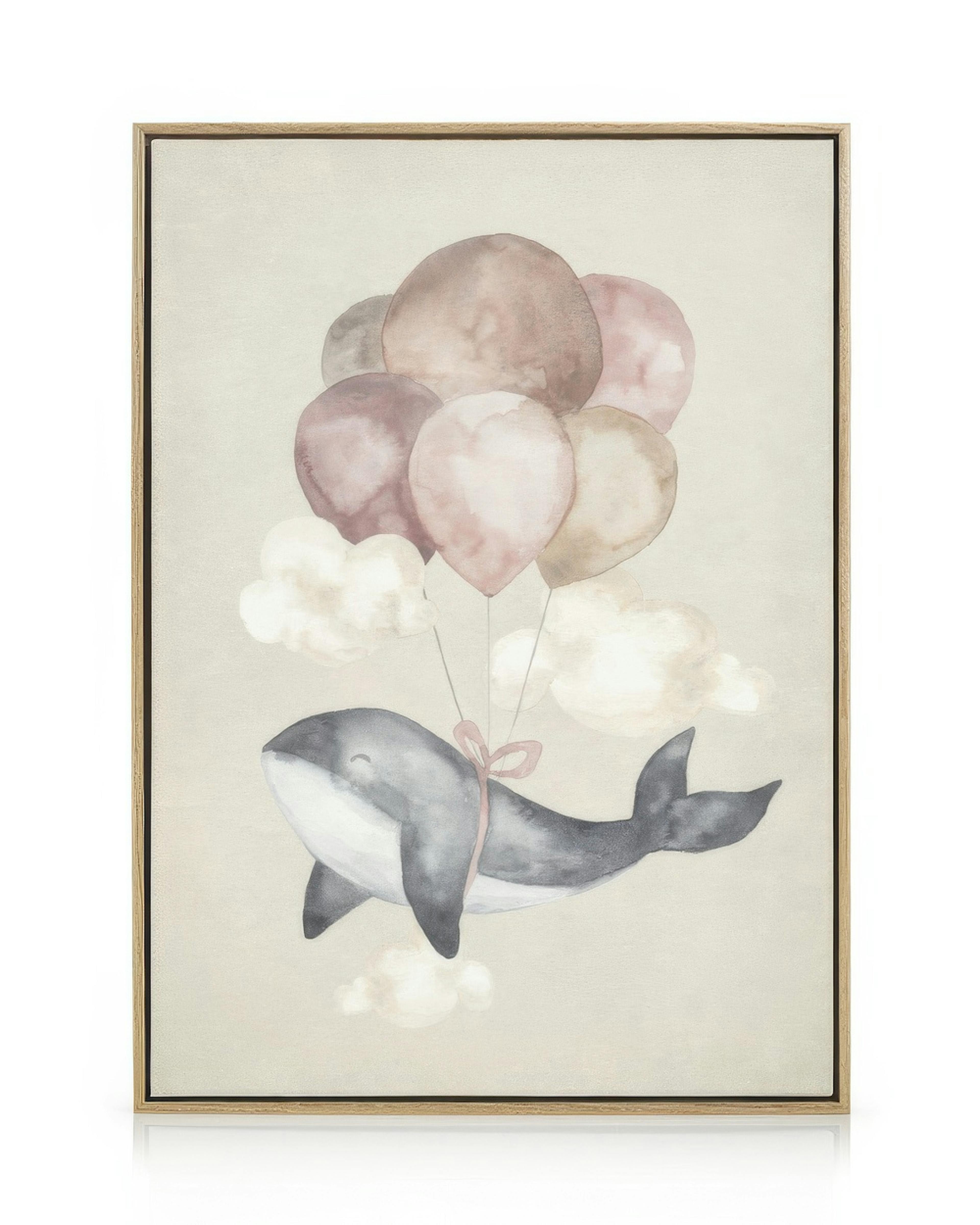 Dreaming Whale Canvas