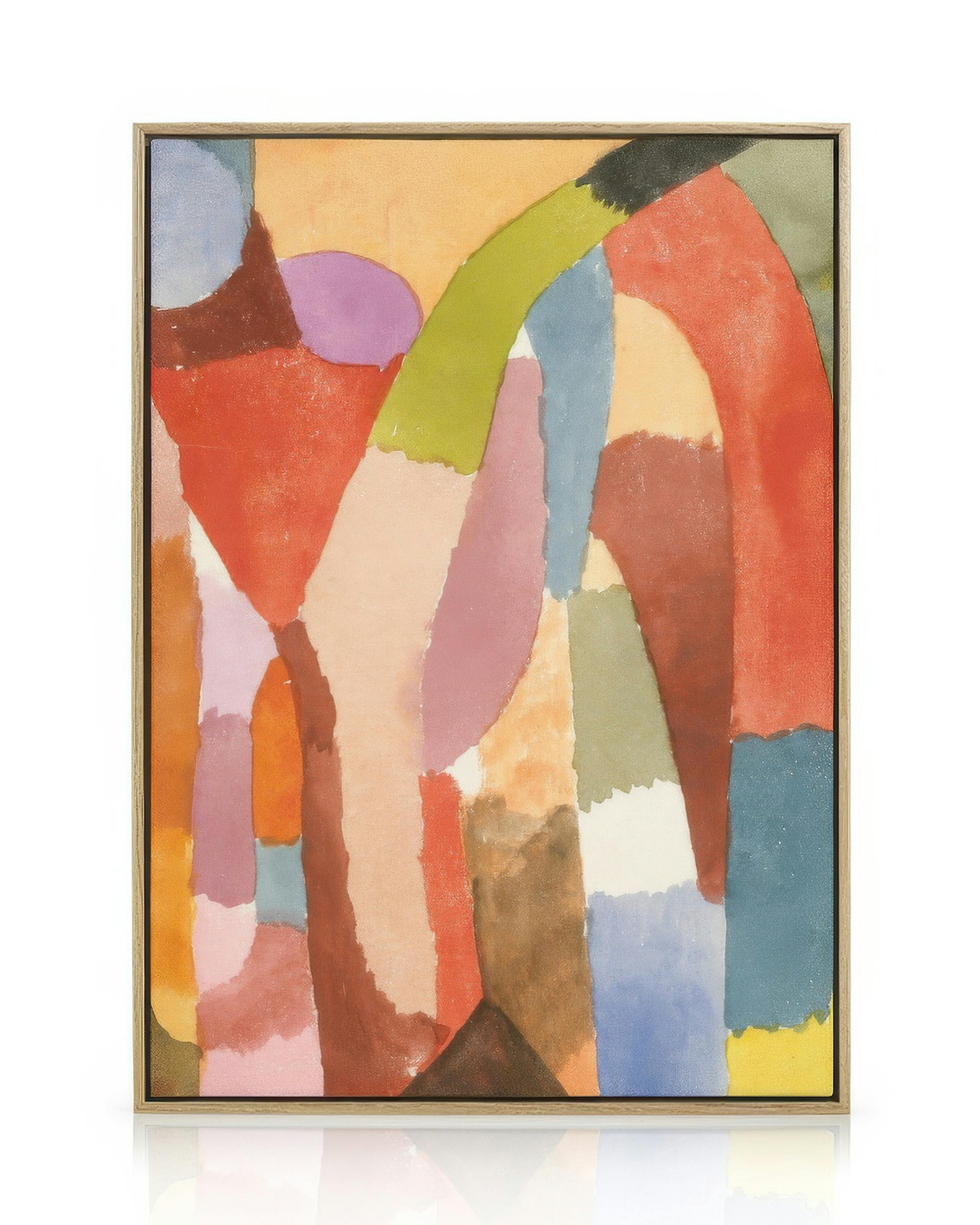 Paul Klee - Movement of Vaulted Chambers Canvas