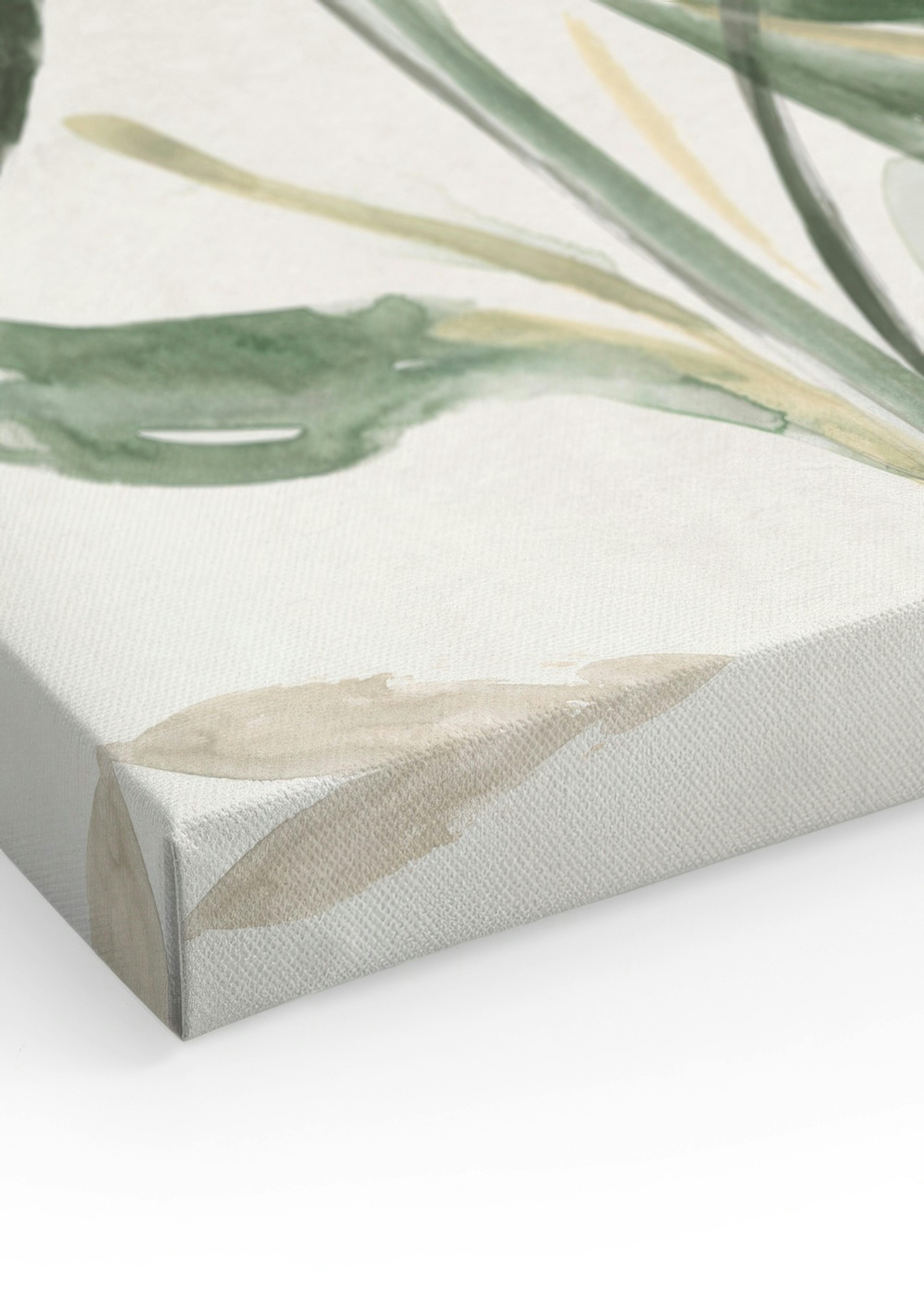 Painted Plant Canvas print