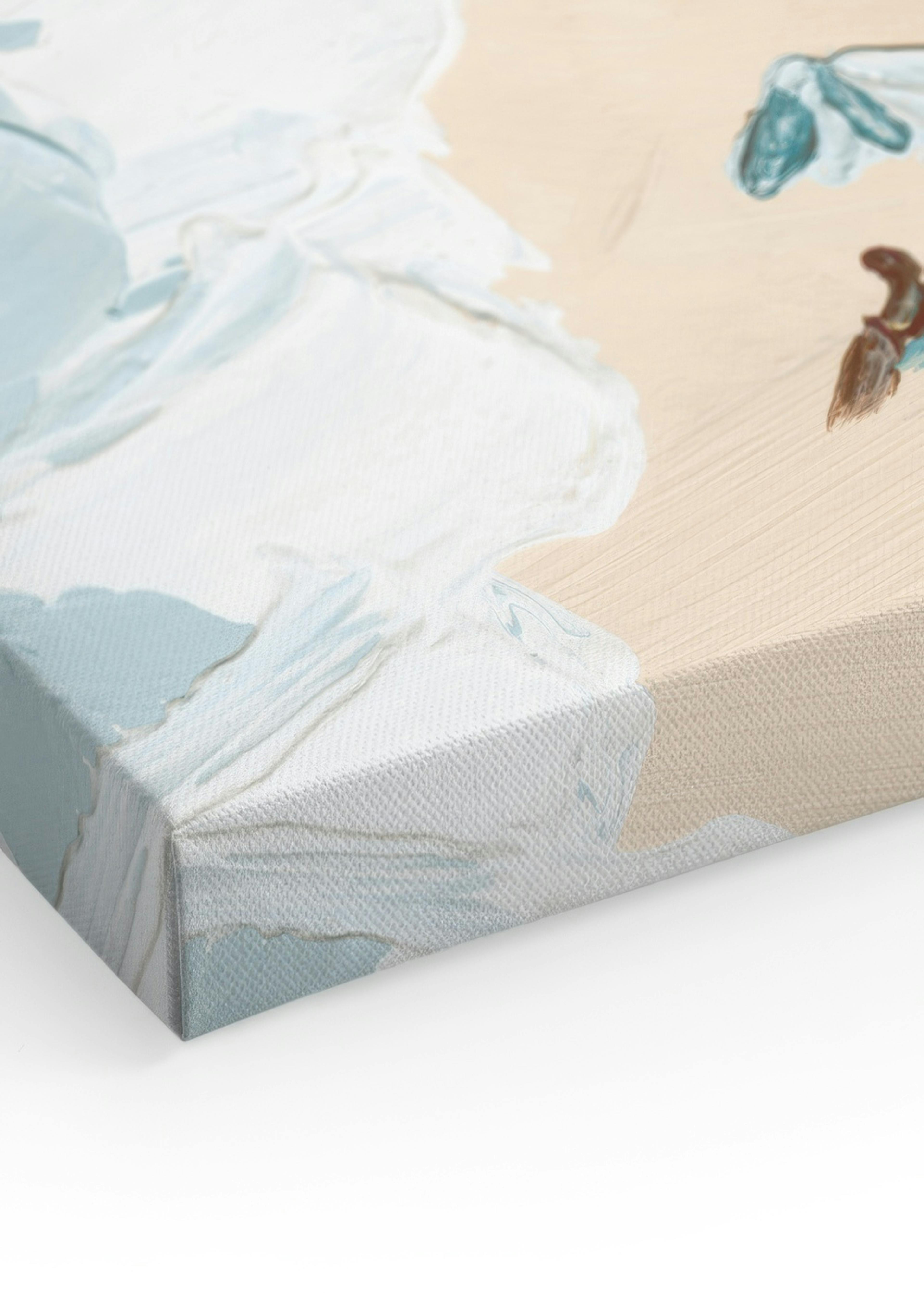Surfer Beach Leinwandbild