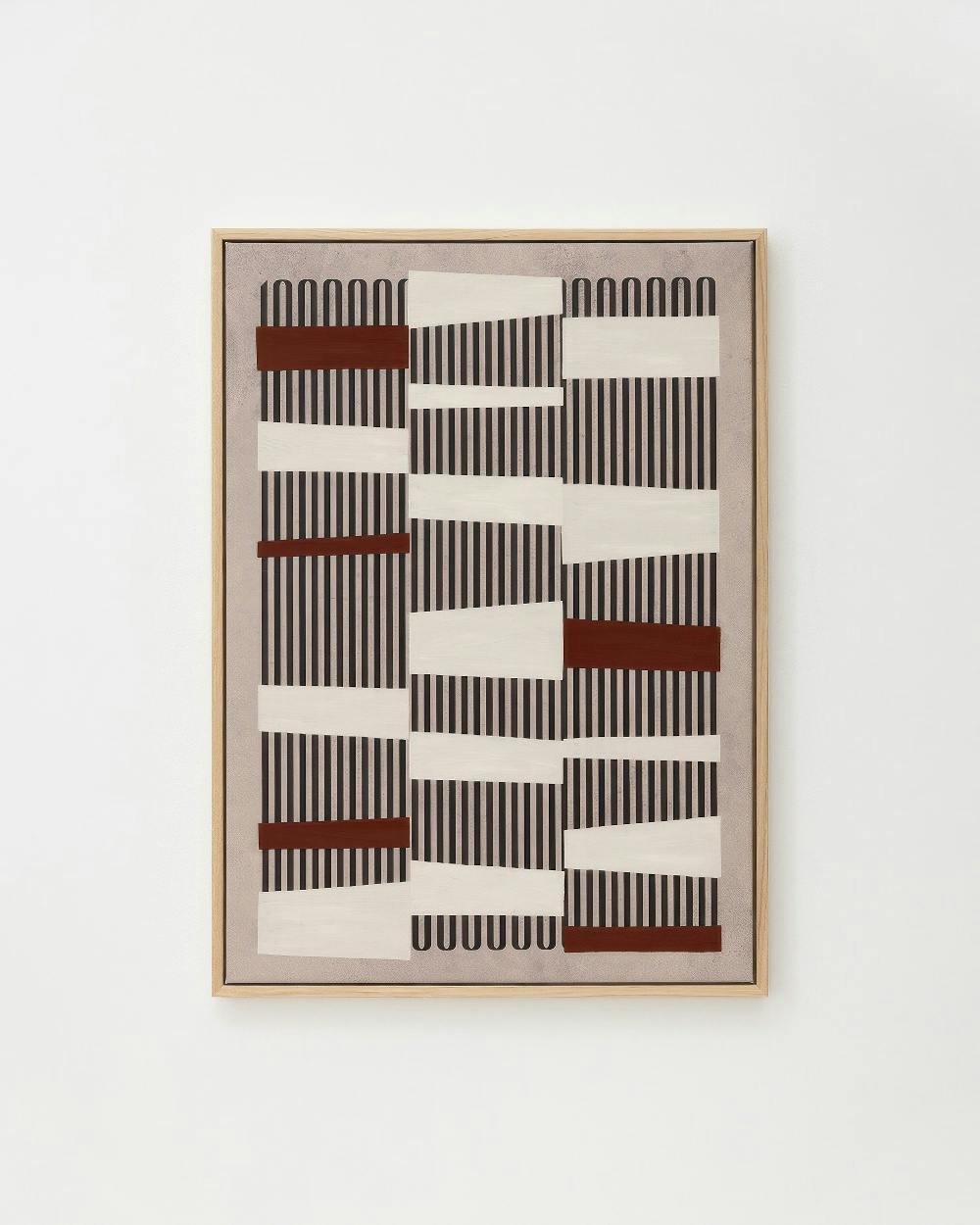 Graphic Lines No4 Canvas 0