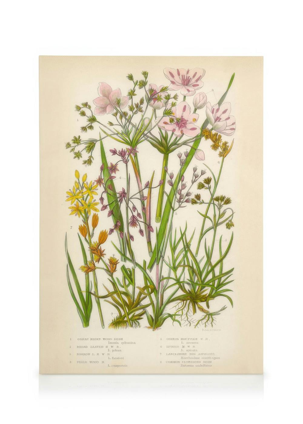 Vintage Flowers Two Toile (30x40 cm) - Fleurs
