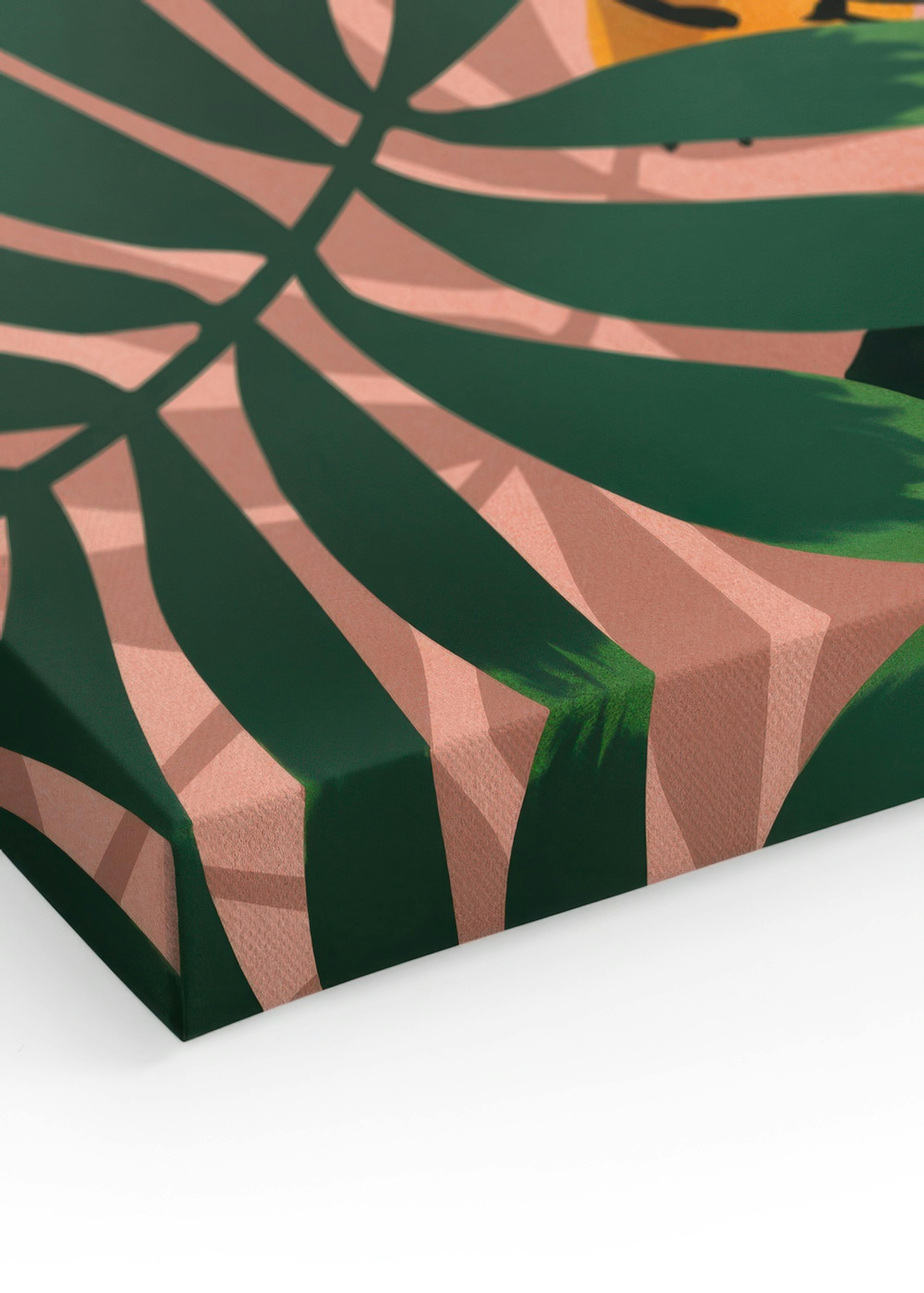 Tiger In Jungle Tableau sur toile