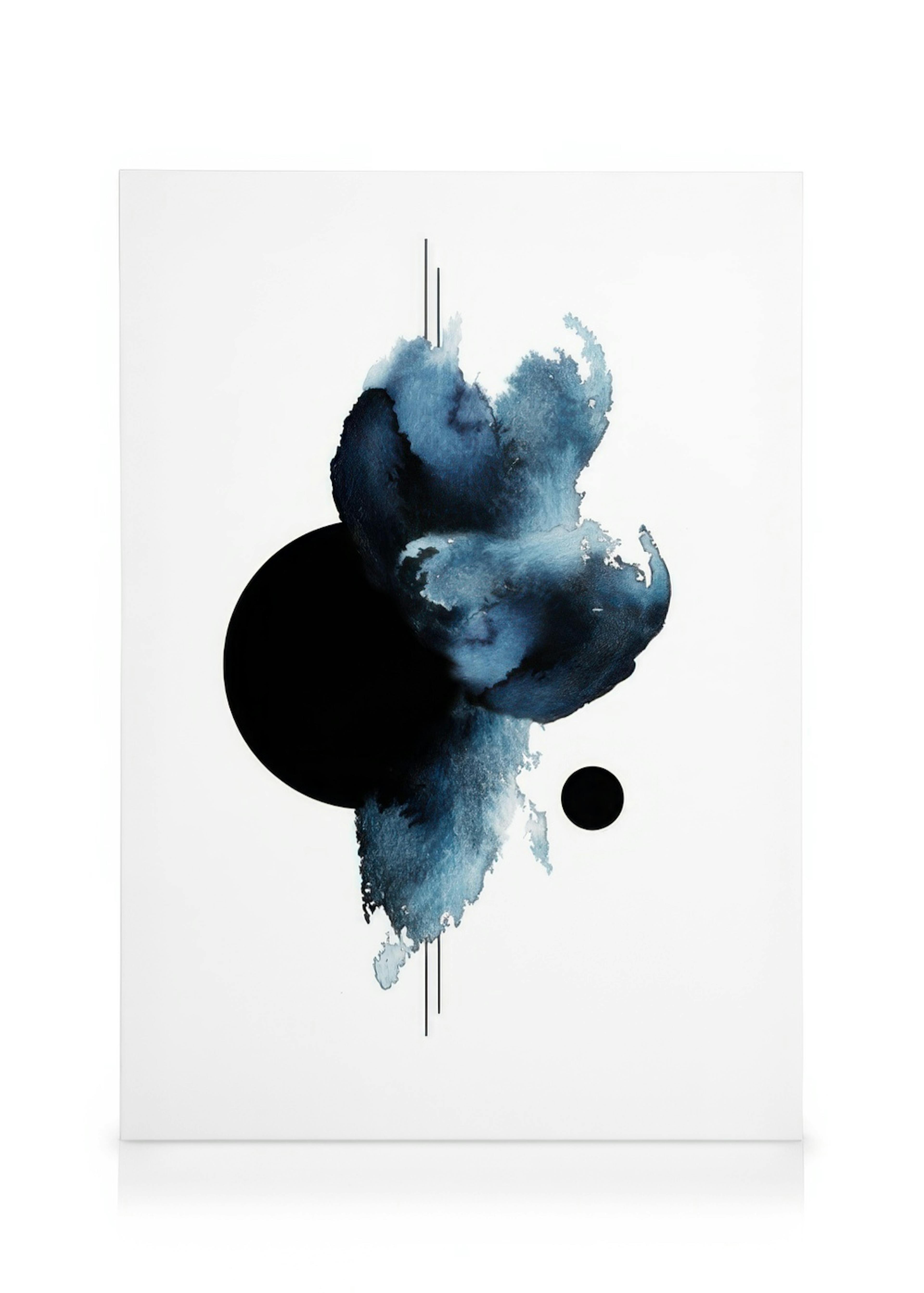 Aquarelle Shape Canvas print 0