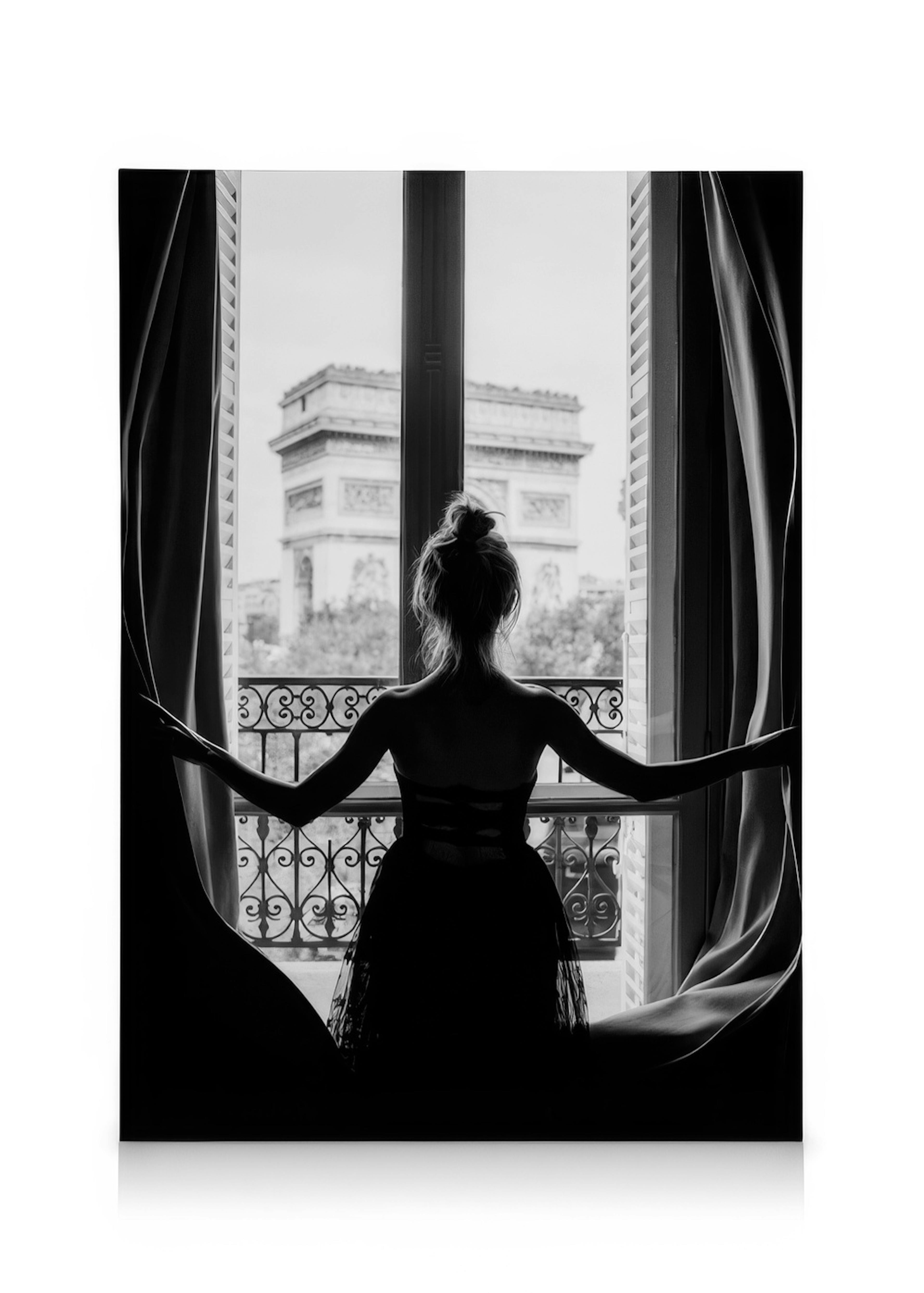 Girl In Window Kanvaasi 0