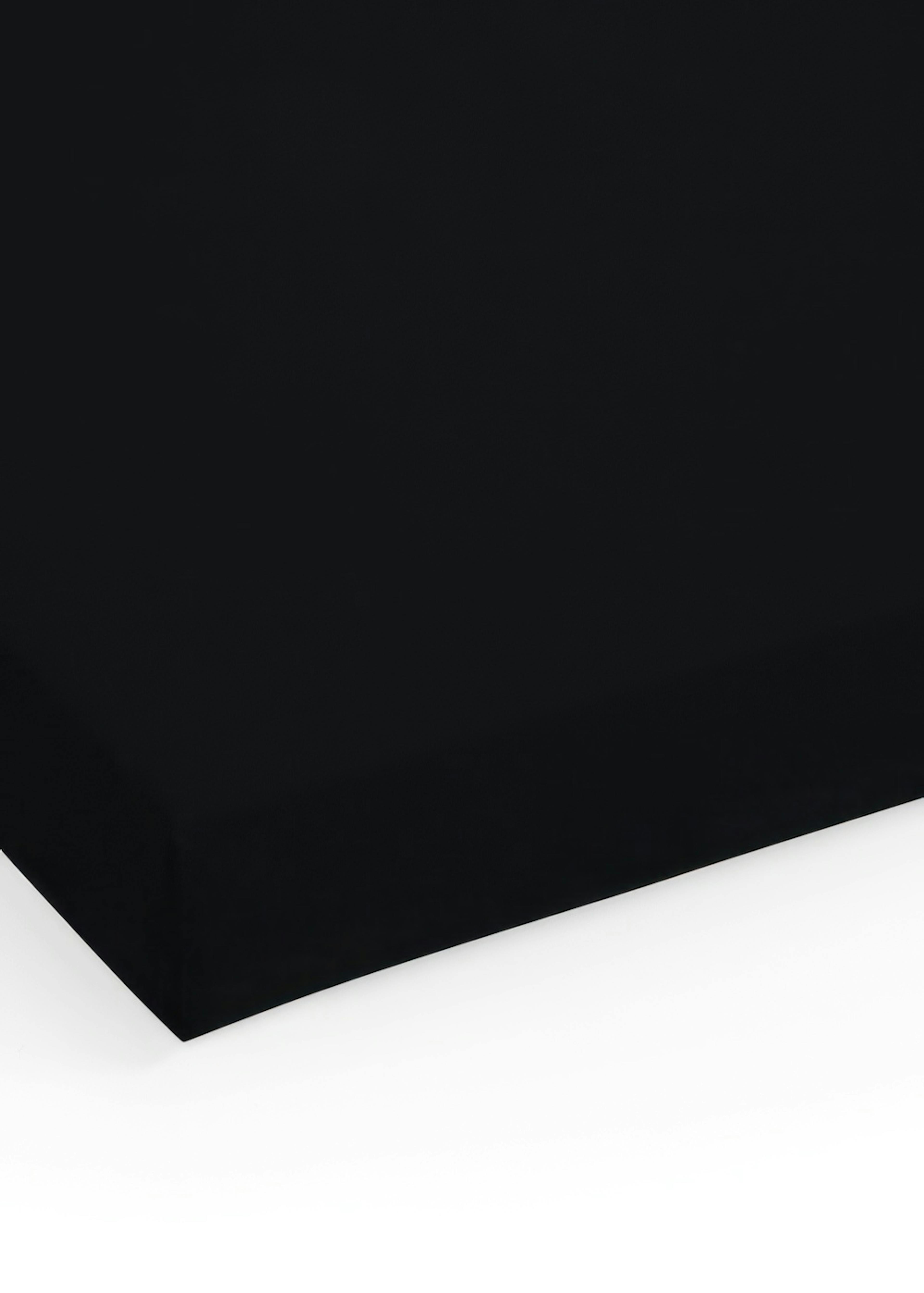 Moon In Black Canvas print
