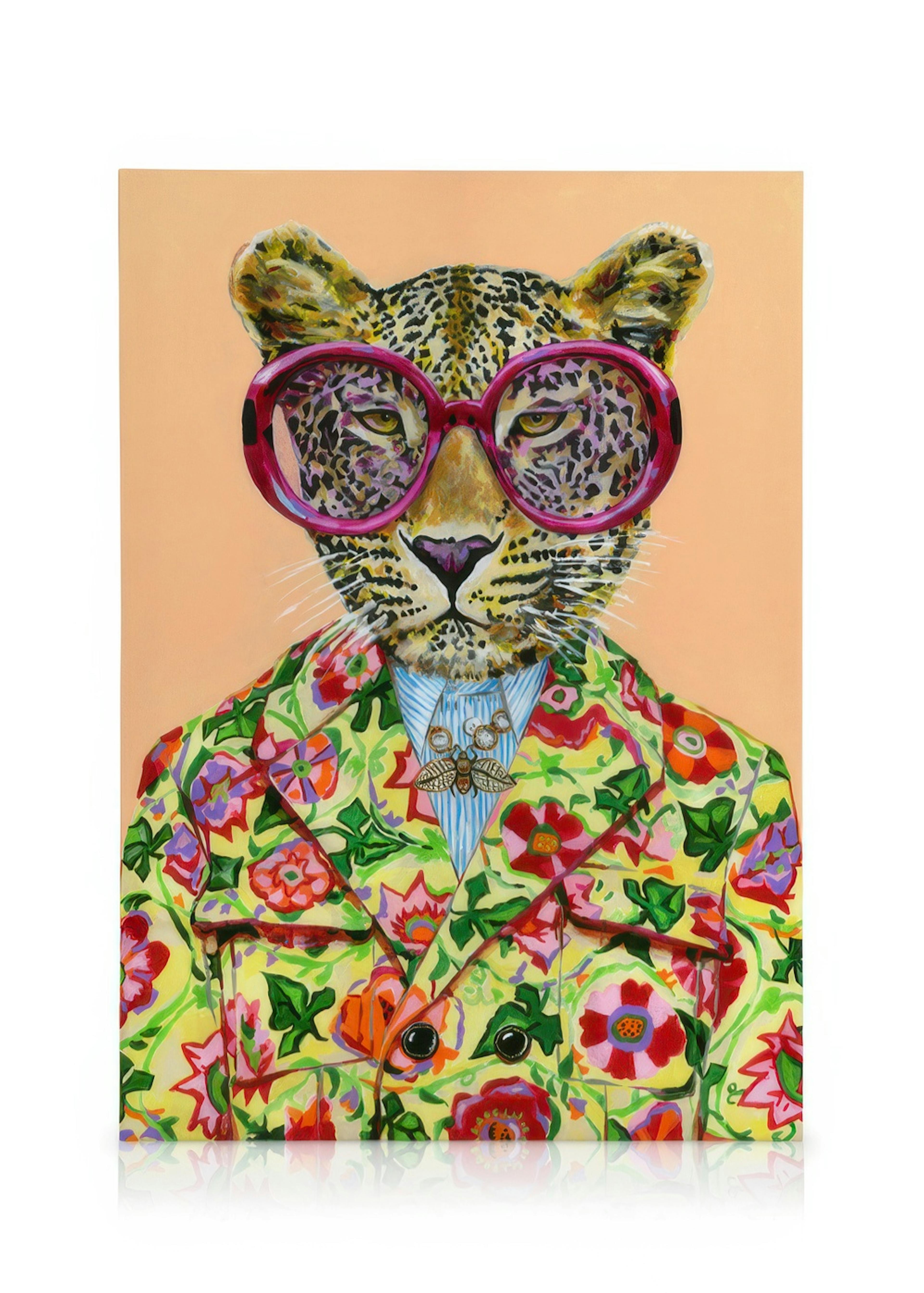 Heather Perry - Artsy Leopard Canvas print 0