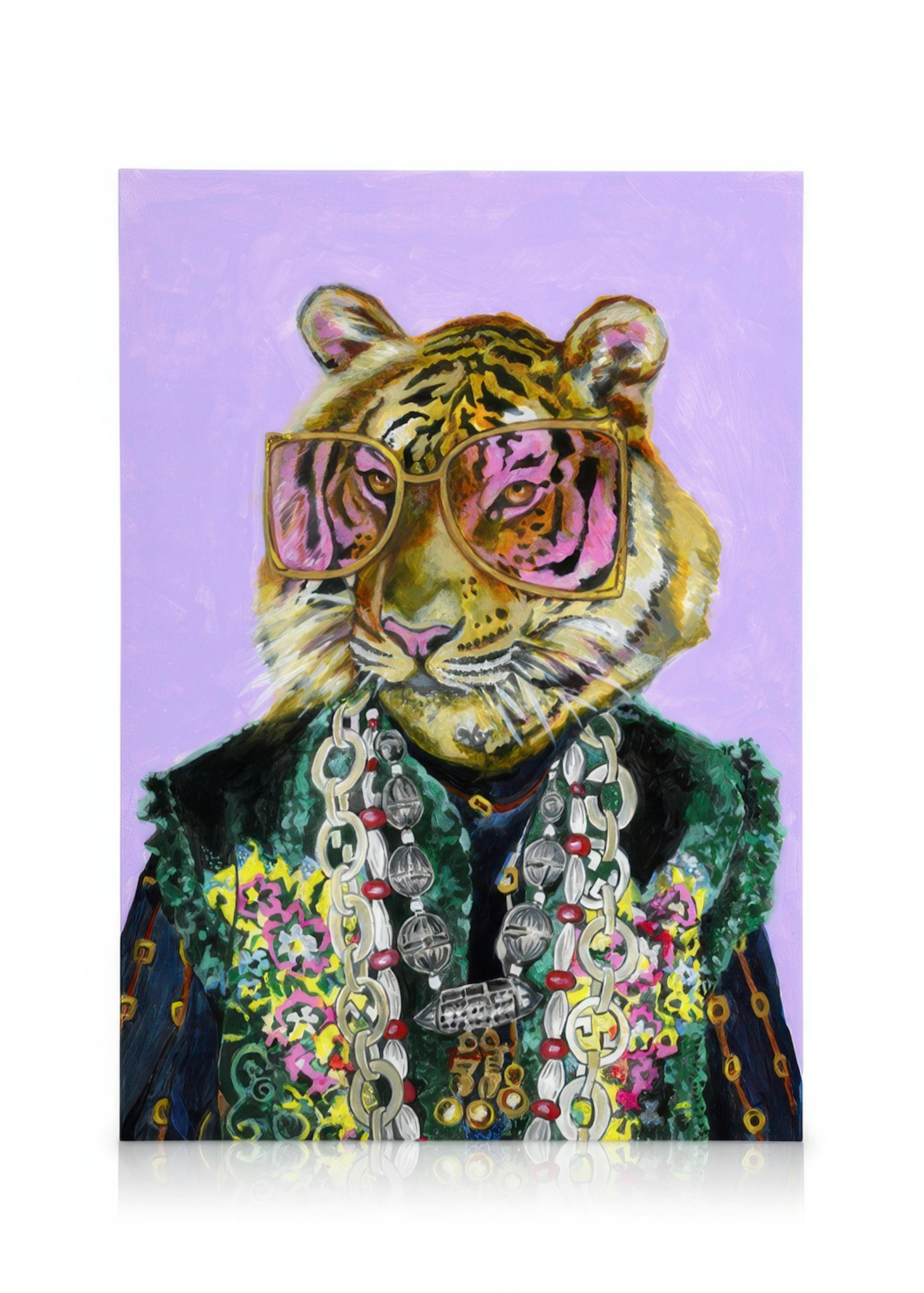 Heather Perry - Artsy Bengal Tiger Kanvaasi 0