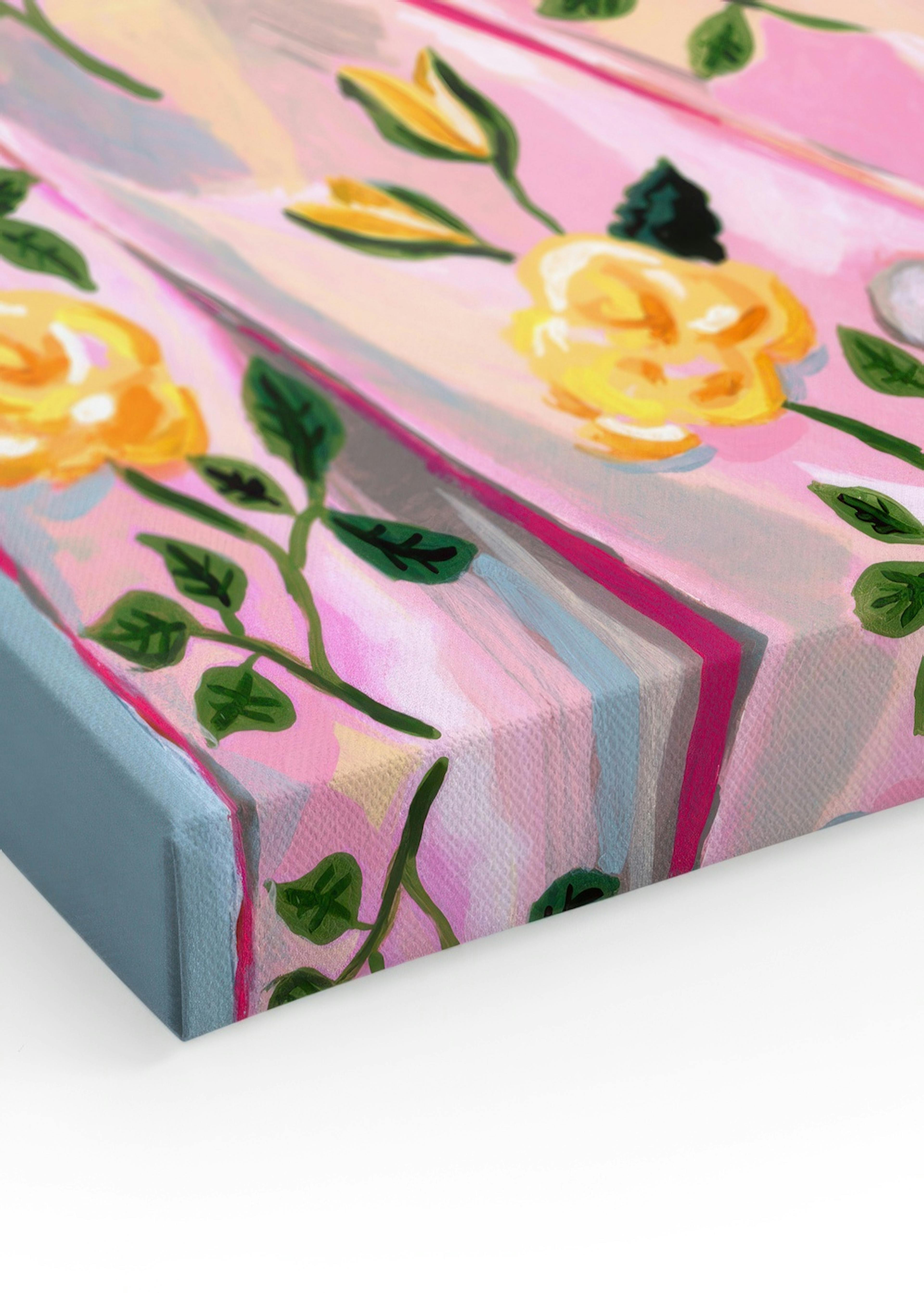 Heather Perry - Artsy Cow Canvas print
