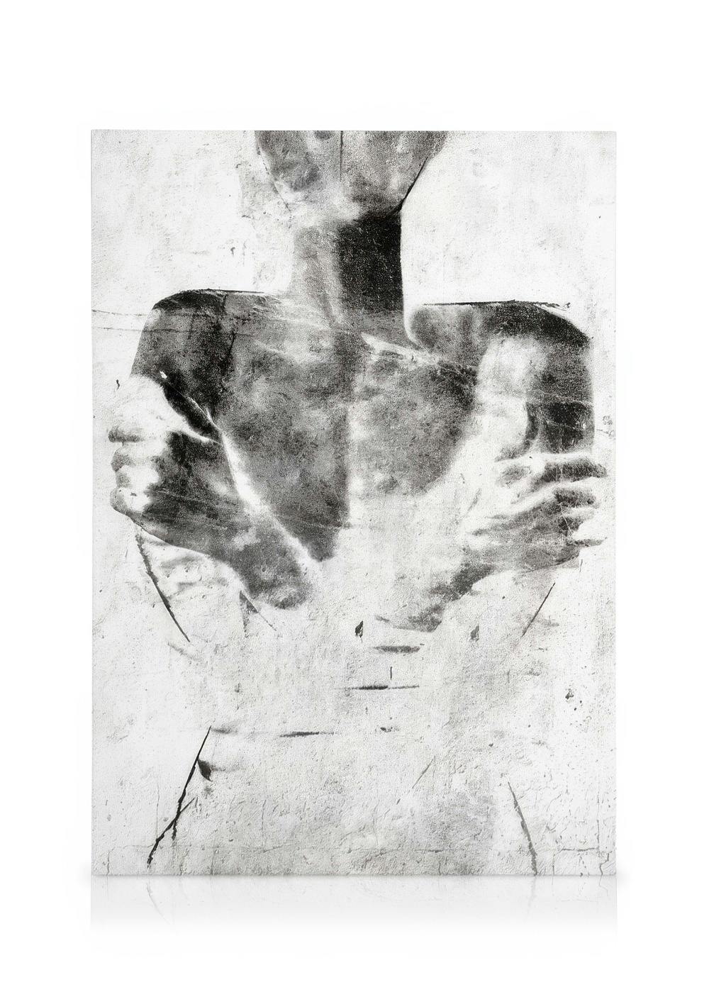 Canvas Schilderijen Linnea Frank - Armored Invert Canvas (30x40 cm - Fotolijst Zwart)