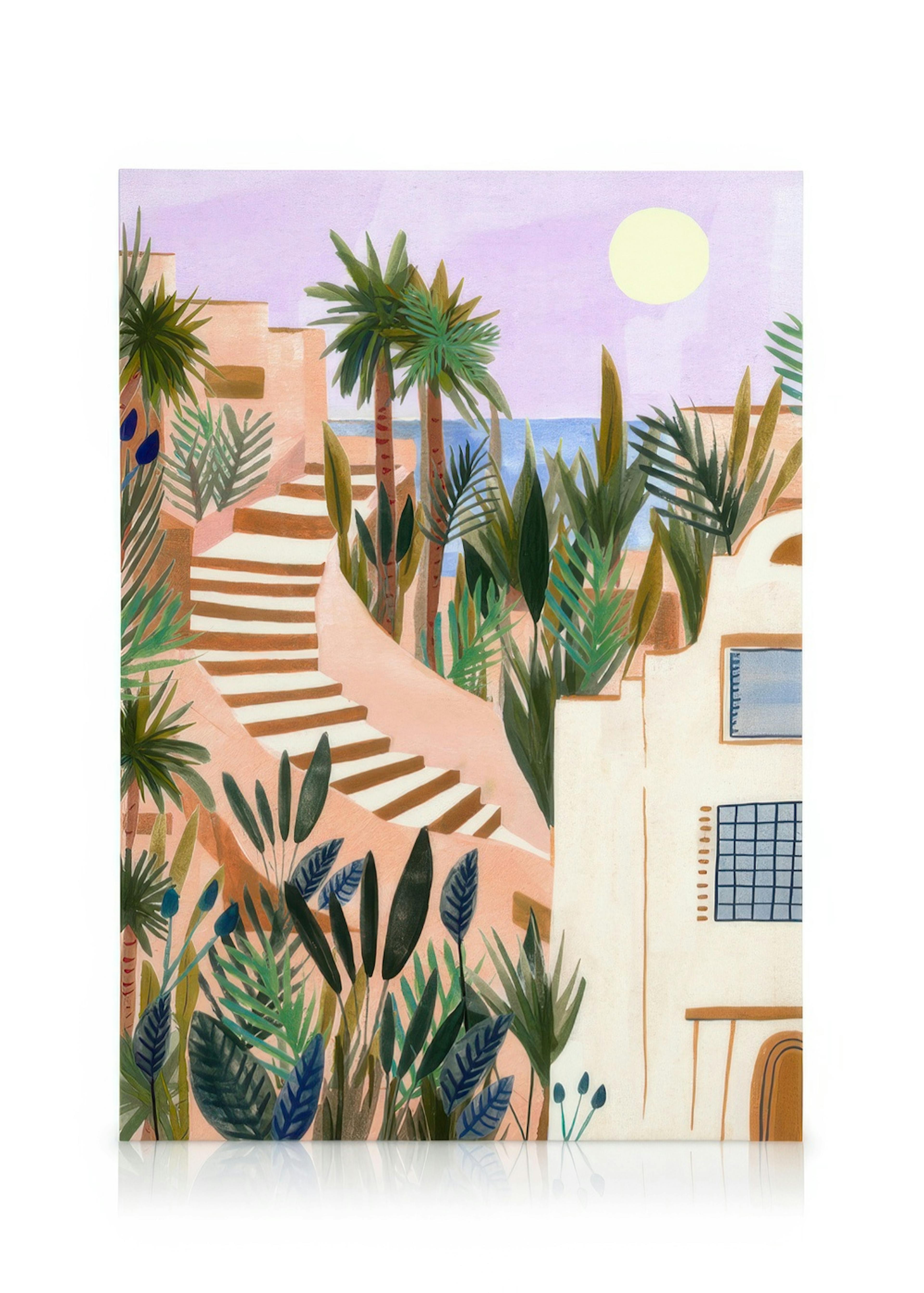 Laura Page - Tropical Print no2 tableau sur toile 0
