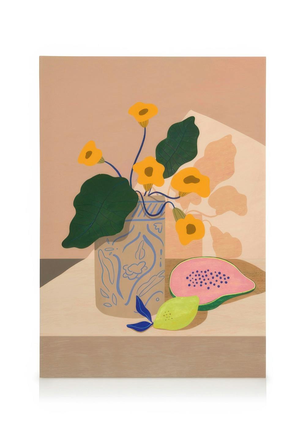 Leinwandbilder Arty Guava - Lay Hoon - Lemon Papaya Leinwandbild (30x40 cm)