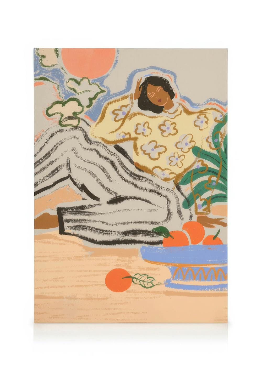 Arty Guava - Lay Hoon - Lazy Days Lerret (50x70 cm)