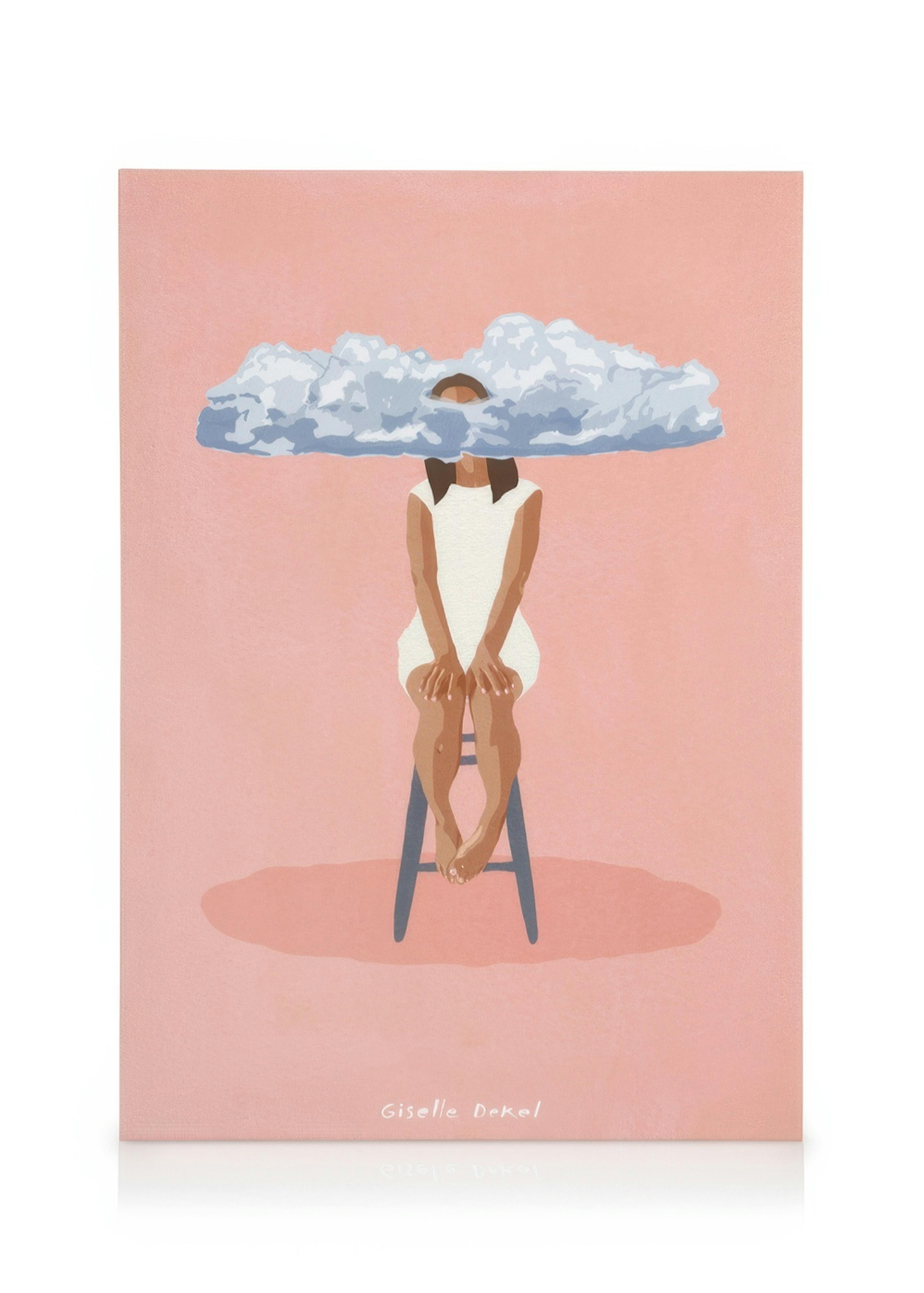 Giselle Dekel - Pink Meditation Quadro em tela 0