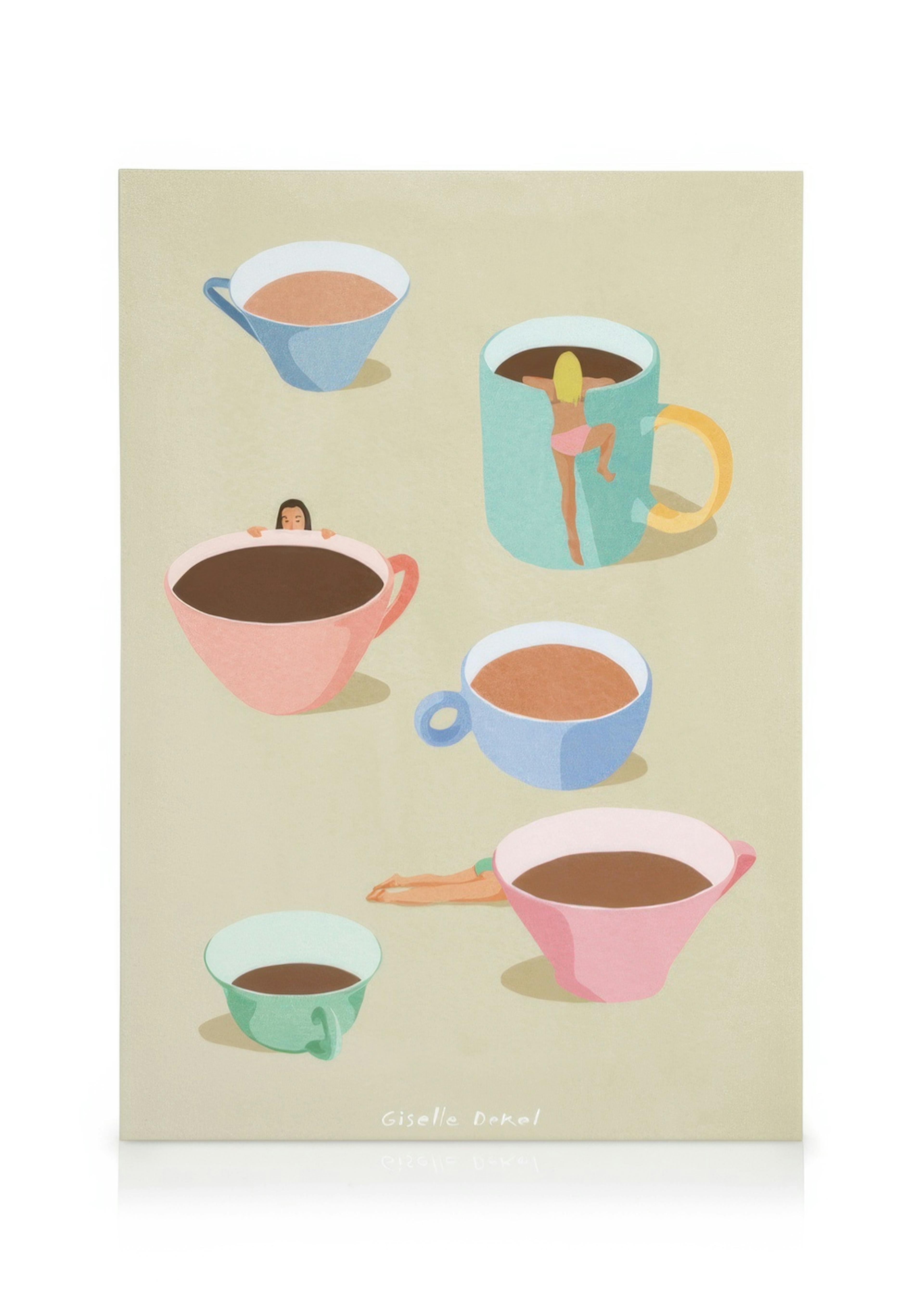 Giselle Dekel - Coffee Ladies Lienzo 0