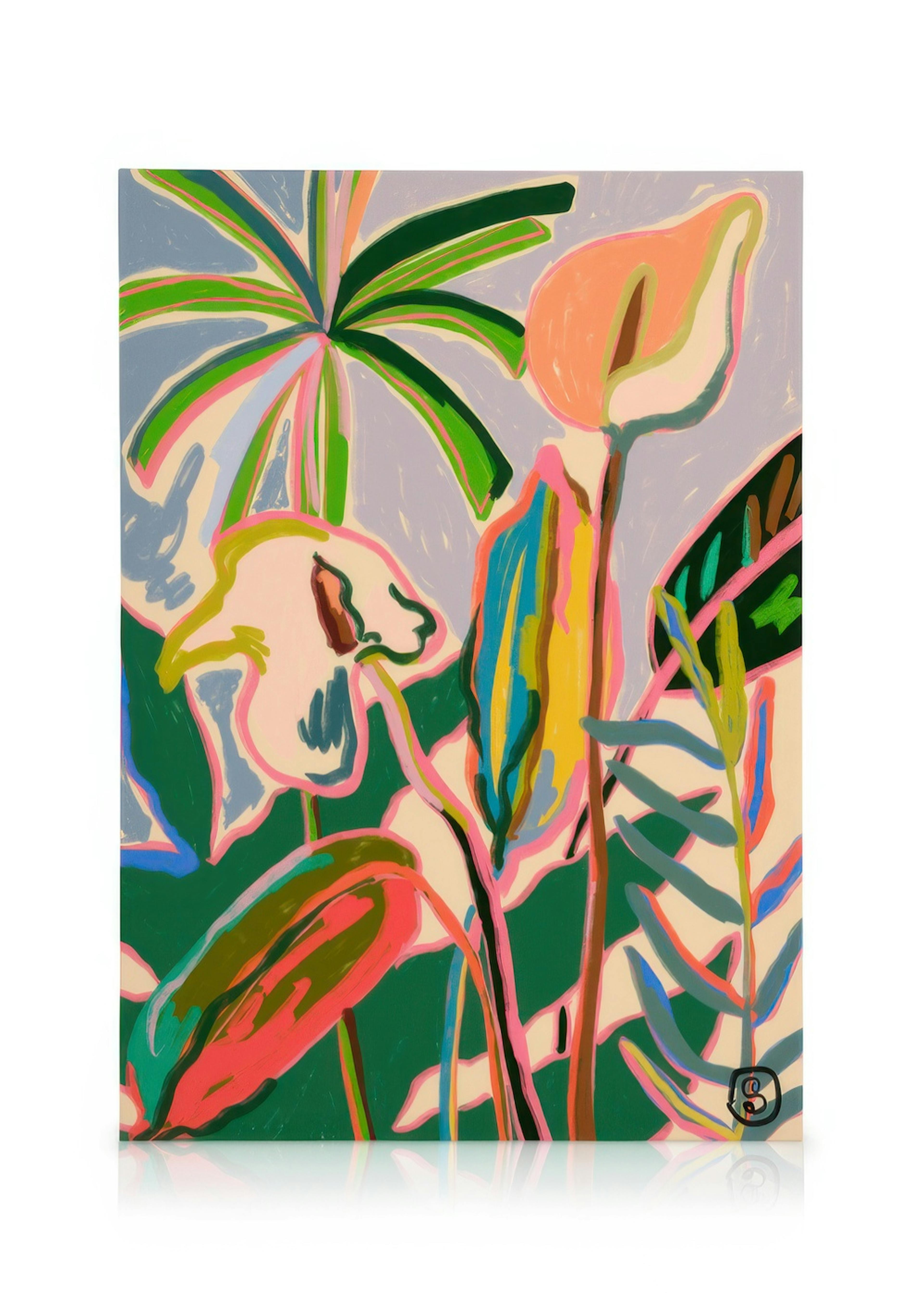Sandra Poliakov - Peace Lily Obraz na płótnie 0