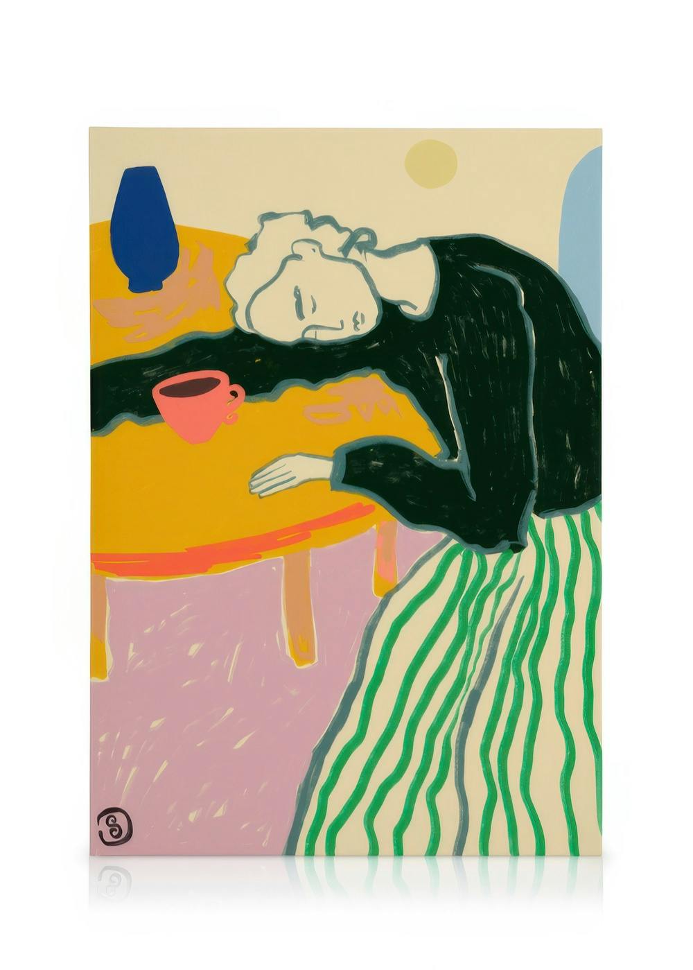 Obrazy na płótnie Sandra Poliakov - Motherhood Obraz na płótnie (30x40 cm - Ramka dębowa)