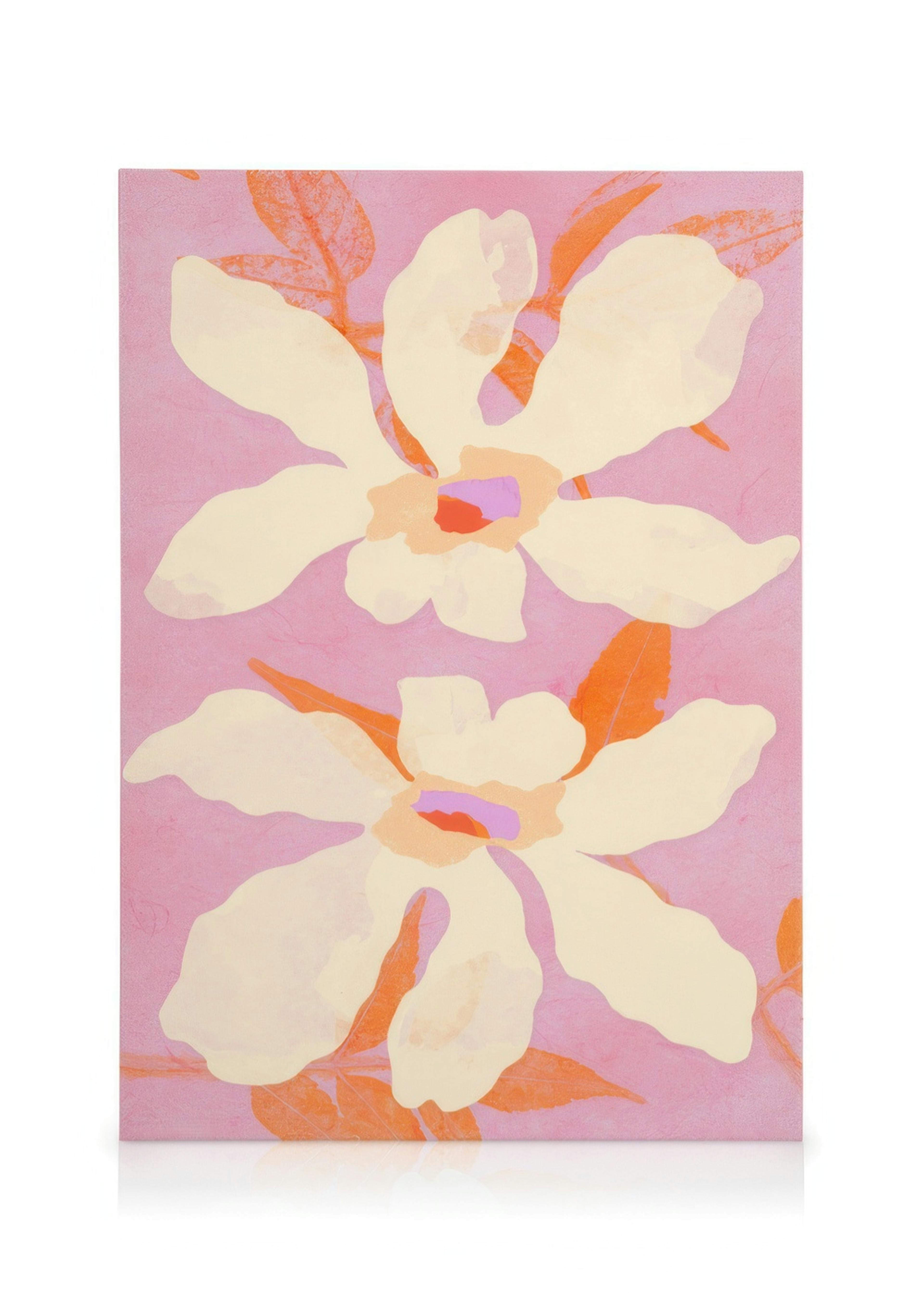 Floating Flowers Canvas 0