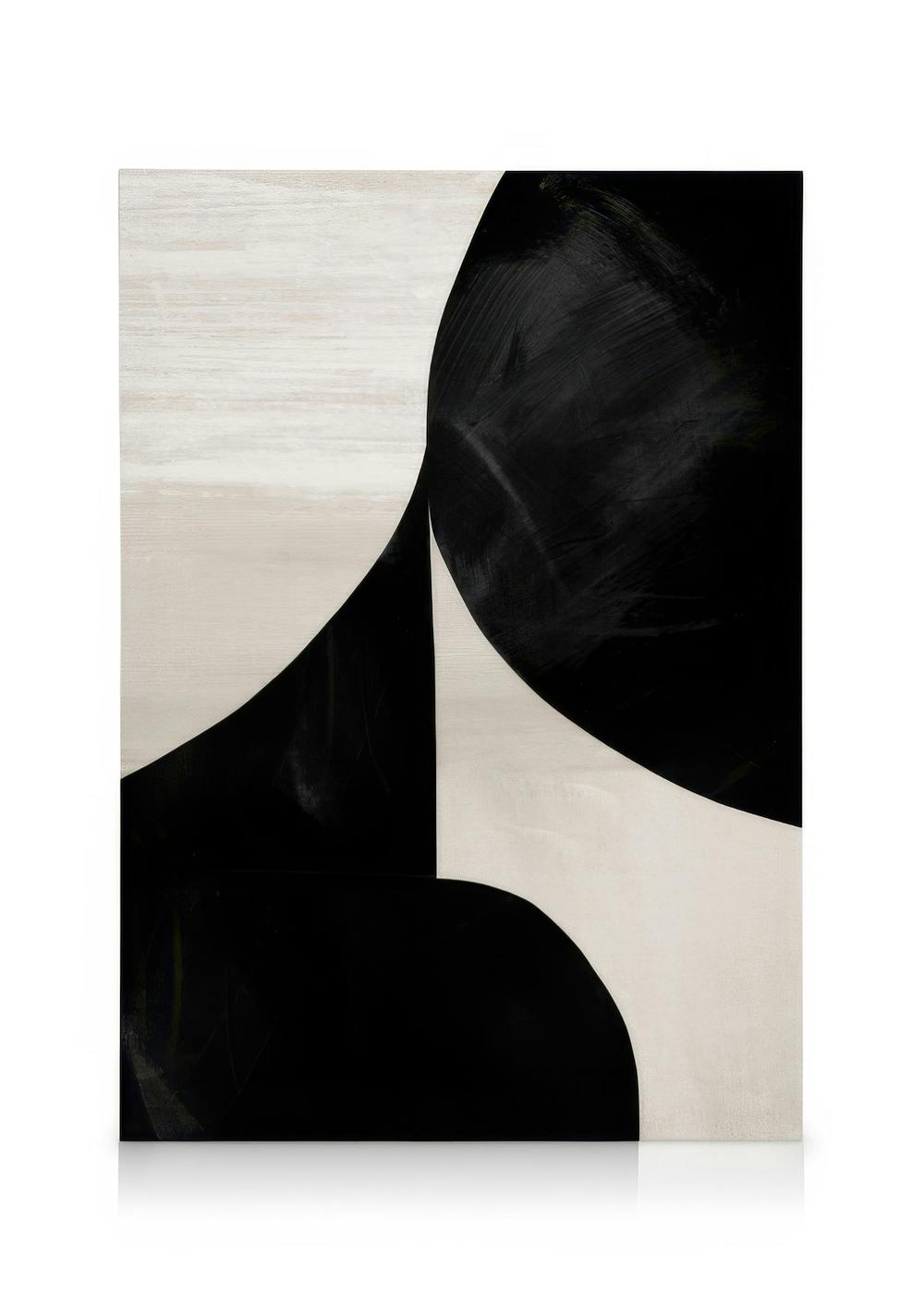 Dan Hobday - Night No1 Toile (30x40 cm - Cadre noir) - Toiles
