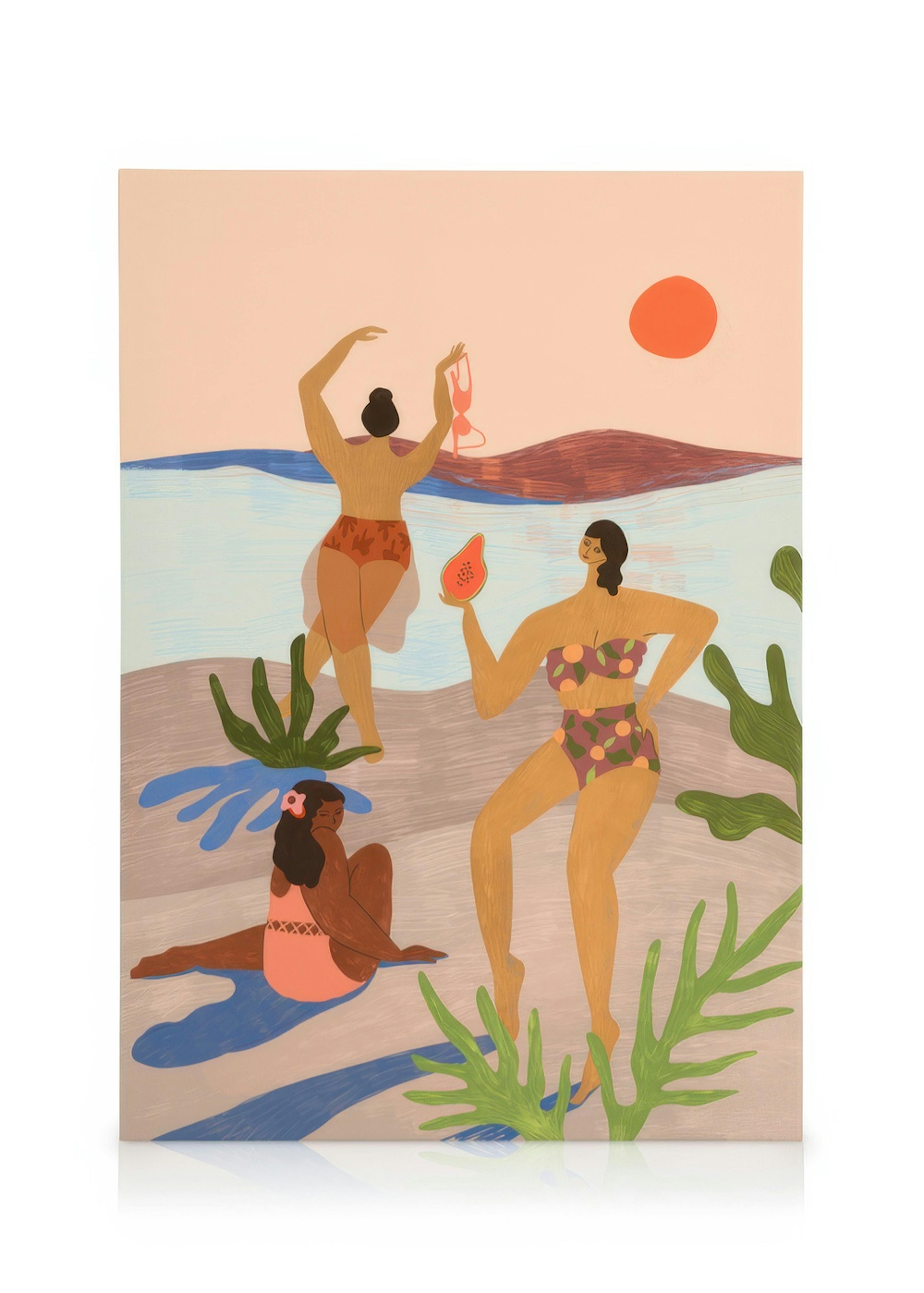 Arty Guava - Lay Hoon - Beach Please Canvas 0