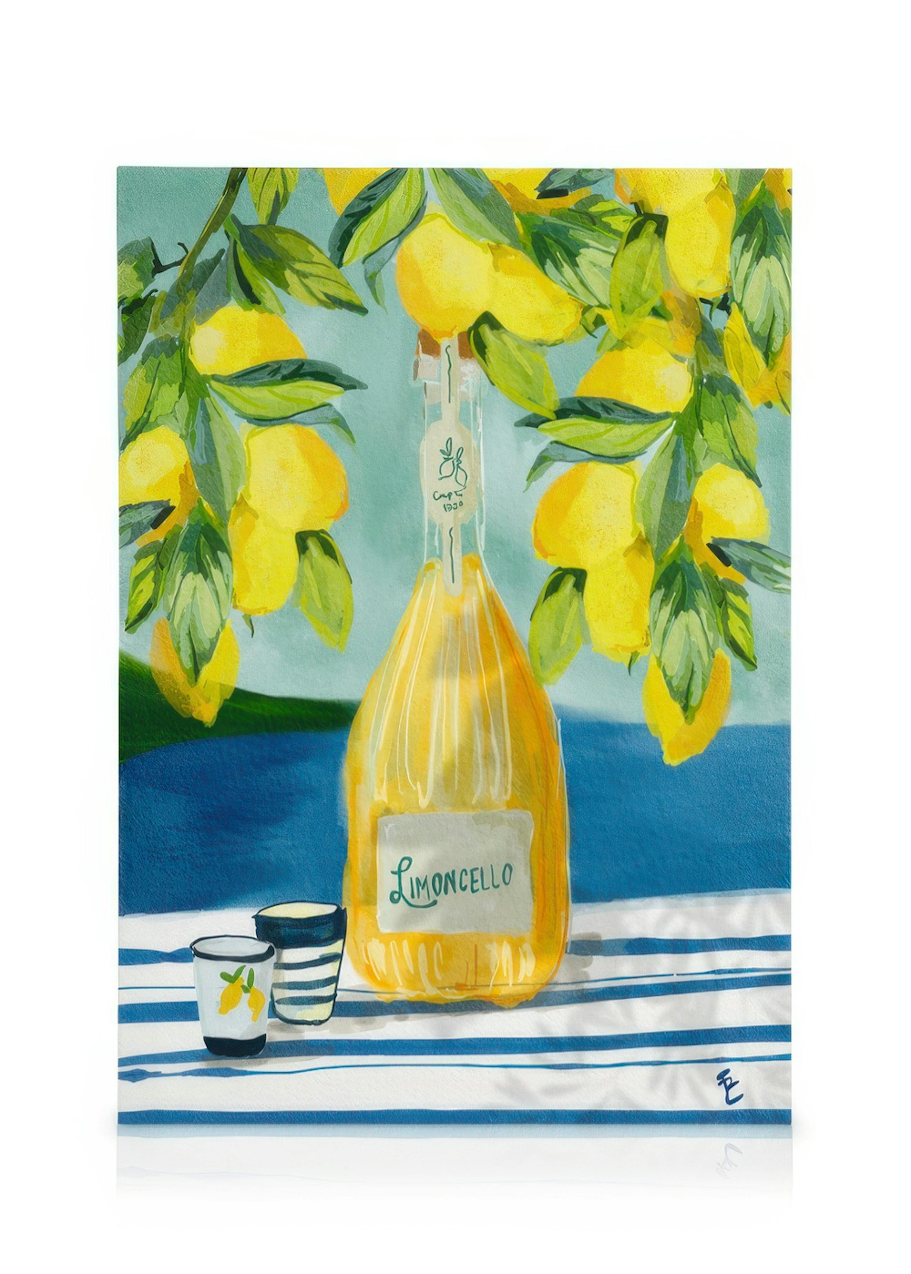 Ekaterina Zagorska - It’s Always Limoncello Time Leinwandbild 0