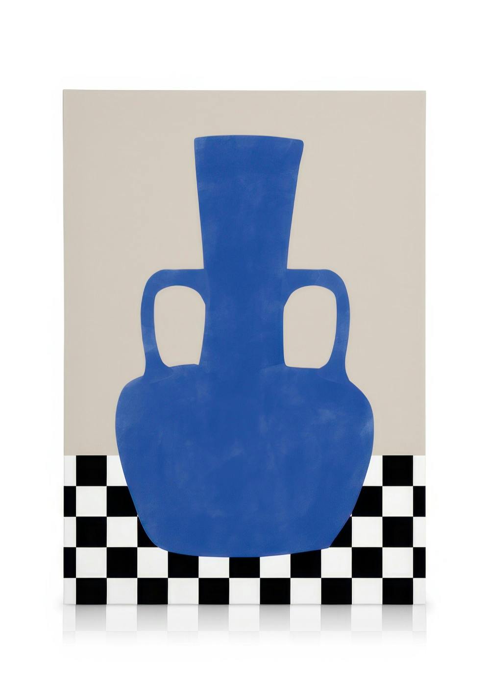 The Print Republic - Blue Still Life No2 Obraz na plátne (30x40 cm - Dubový rám)