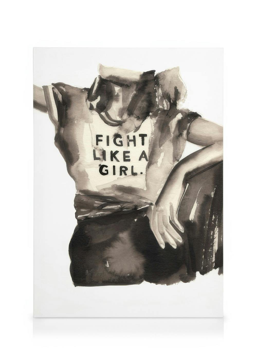 Canvas Prints Victoria Verbaan - Fight like a Girl Canvas print (50x70 cm)