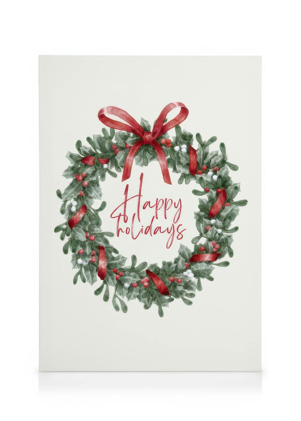 Obrazy na płótnie Happy Holidays Obraz na płótnie (50x70 cm - Ramka dębowa)