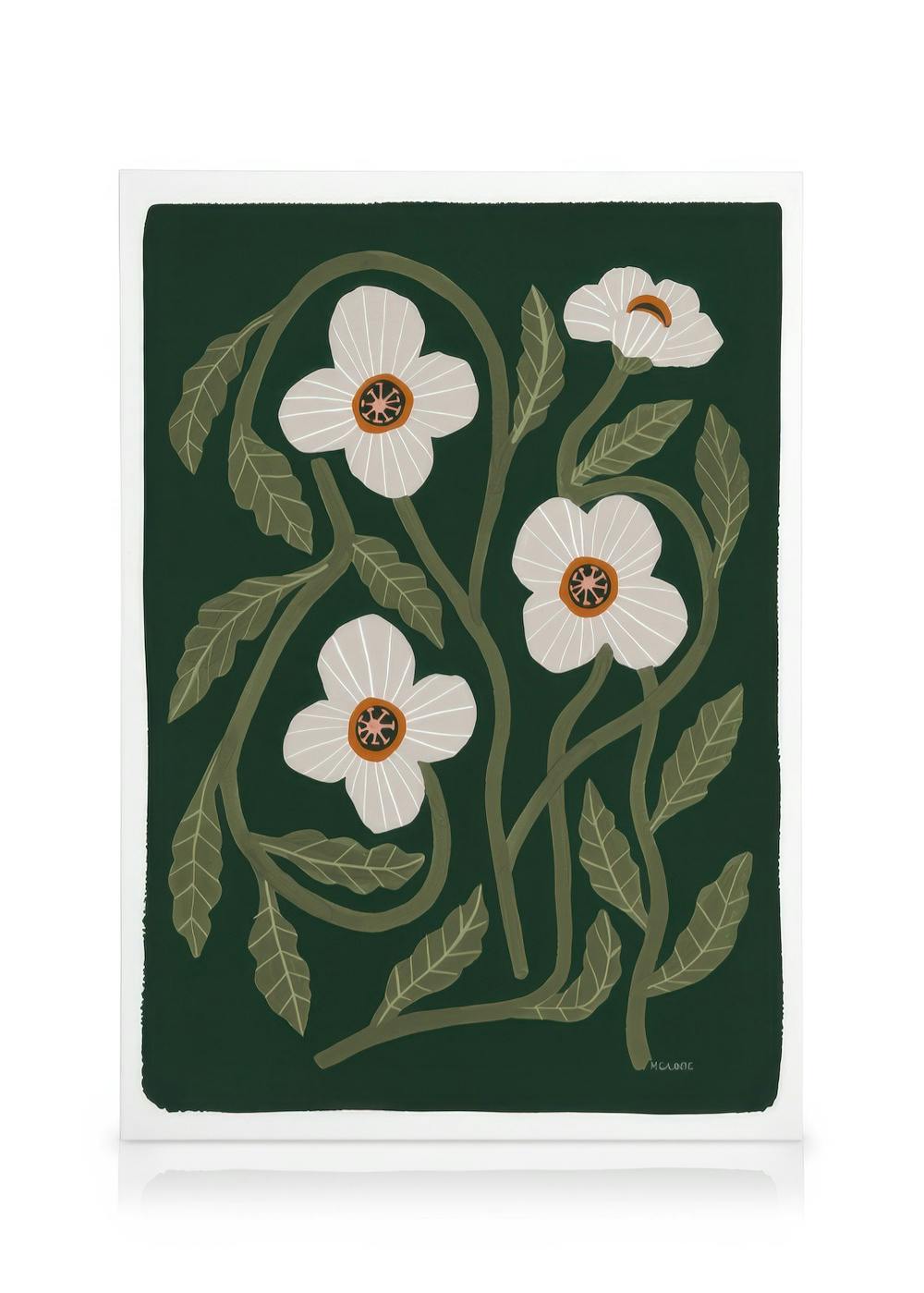 Canvastavlor Megan Galante - California Poppy Canvastavla (30x40 cm - Ekram)