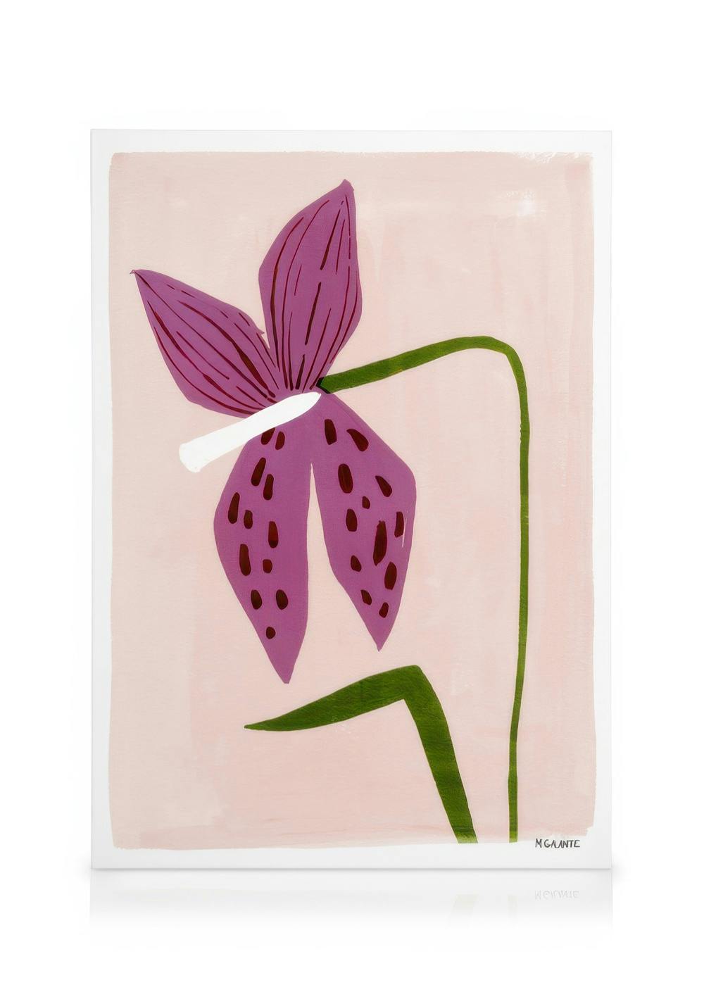 Canvas Schilderijen Megan Galante - Lily Portrait Canvas (30x40 cm)
