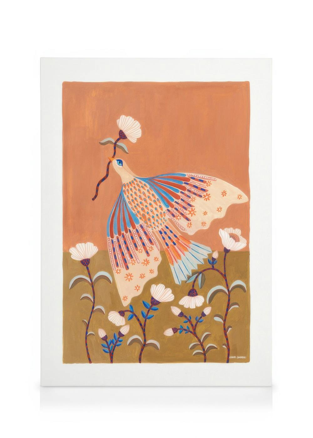 Obrazy na płótnie Karina Jambrak - Freedom Bird Obraz na płótnie (50x70 cm - Czarna ramka)