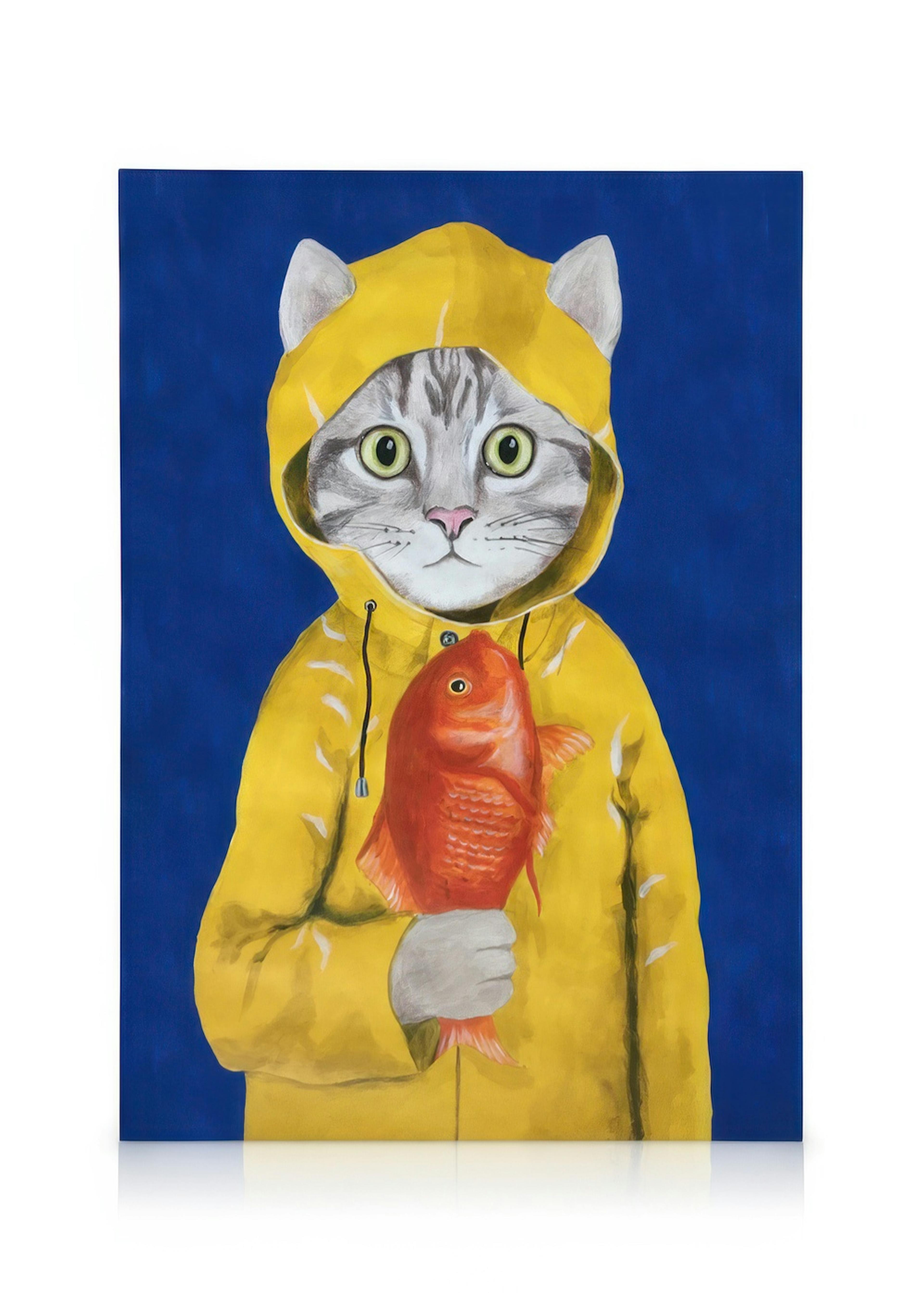 Coco de Paris - Cat with Fish Toile 0