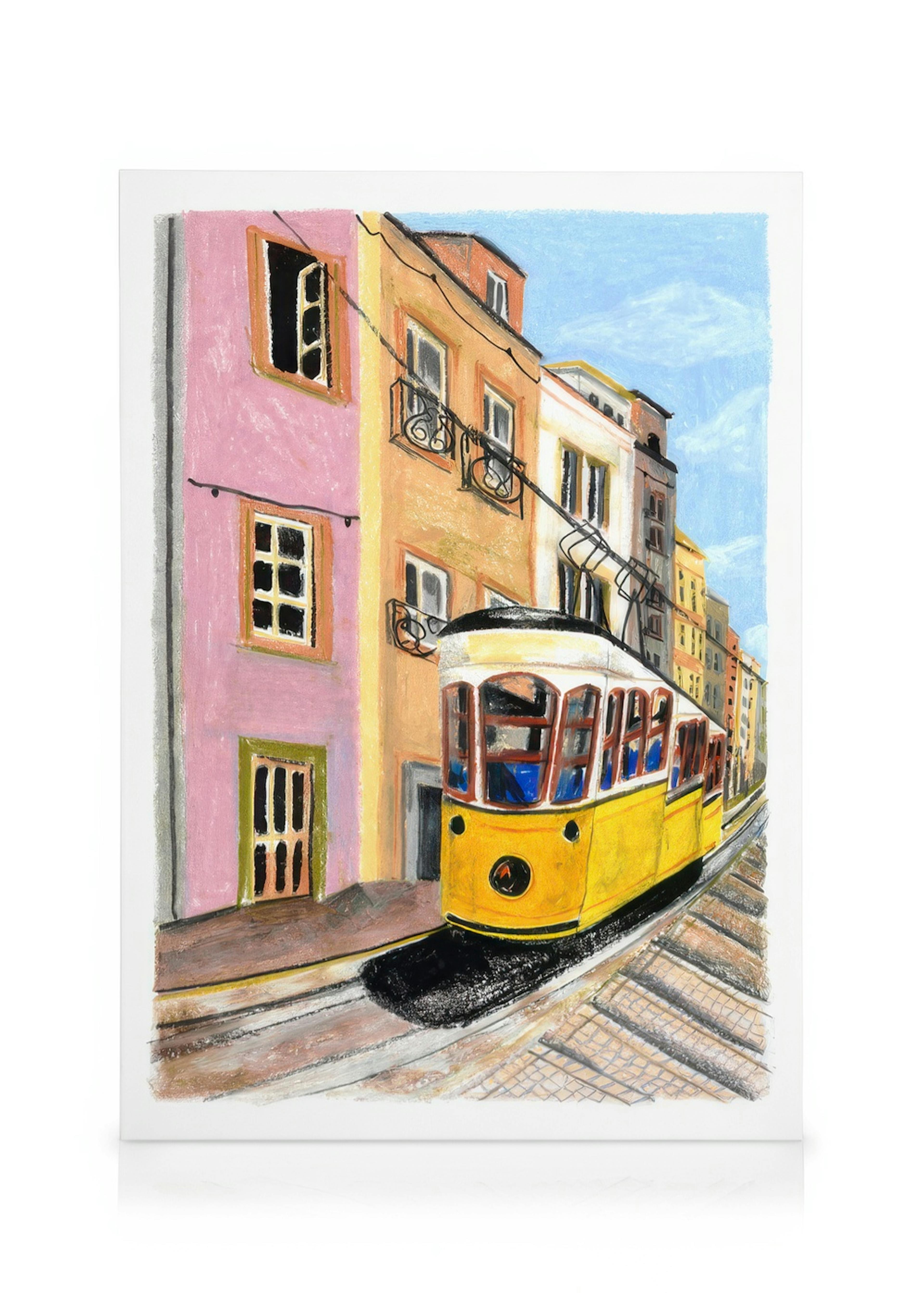Laura Page - Pastel Lisbon Canvas print 0