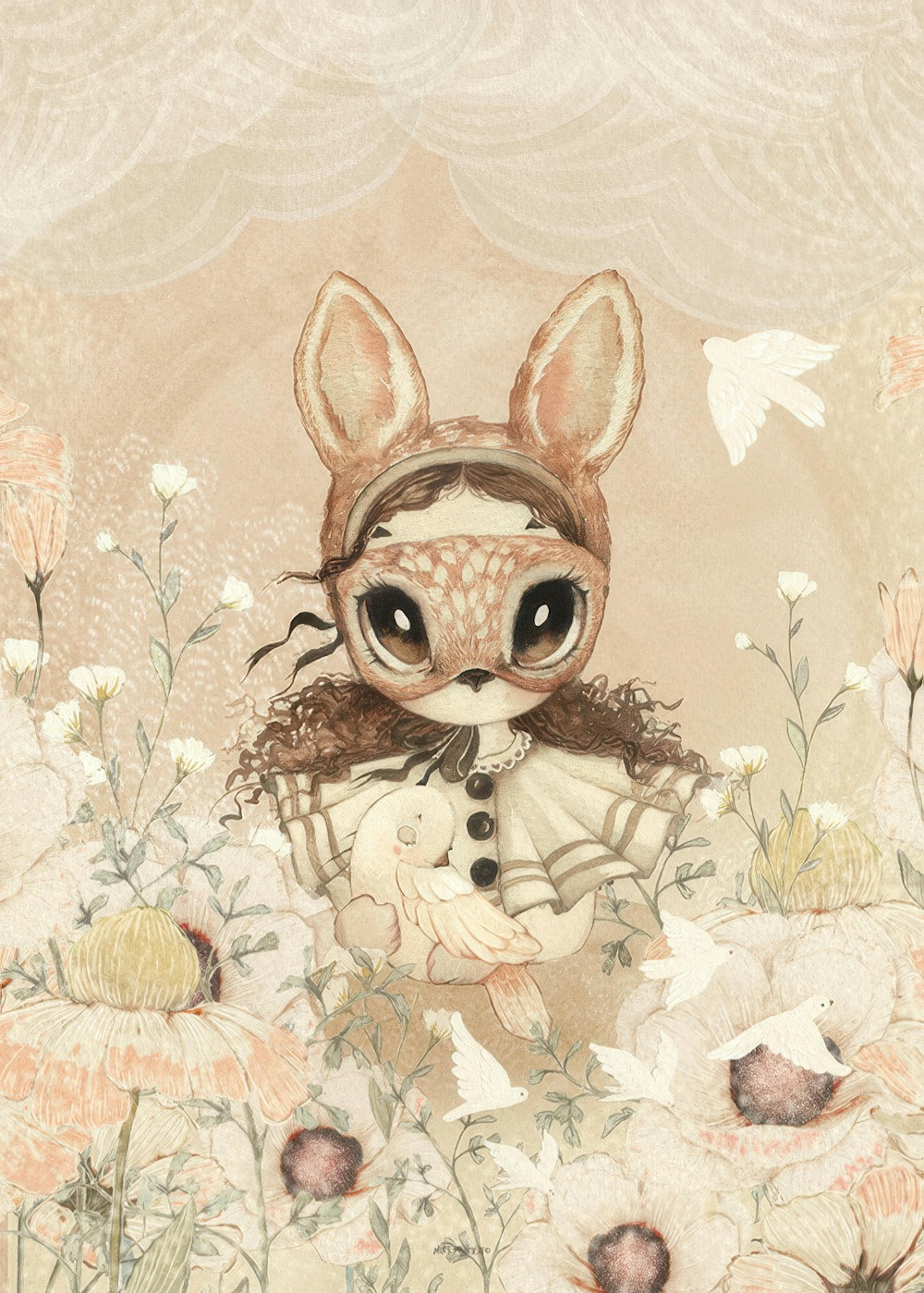 Mrs Mighetto - Miss Freja Print Poster 0