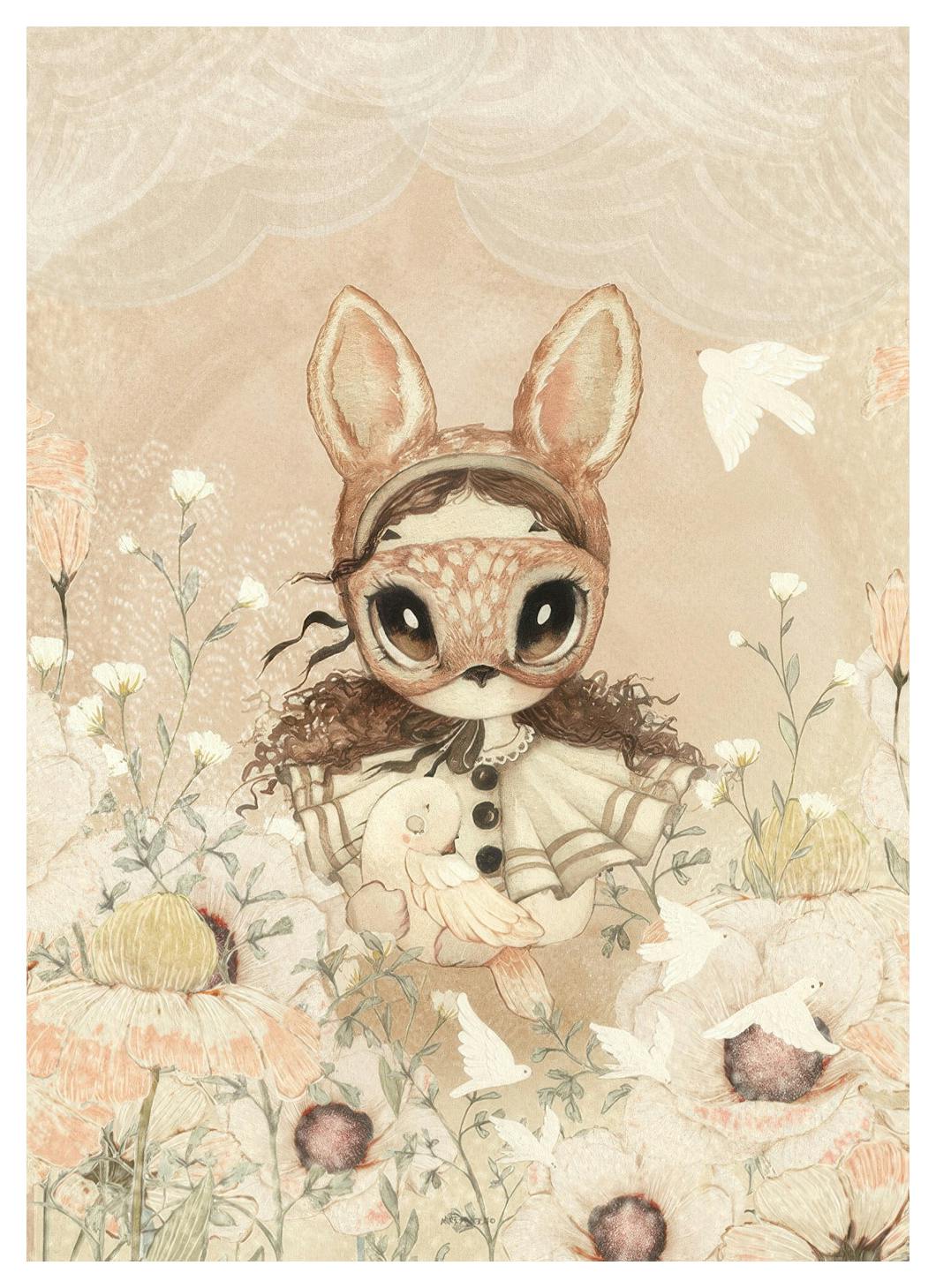 Mrs Mighetto - Miss Freja Print Poster (30x40 cm)