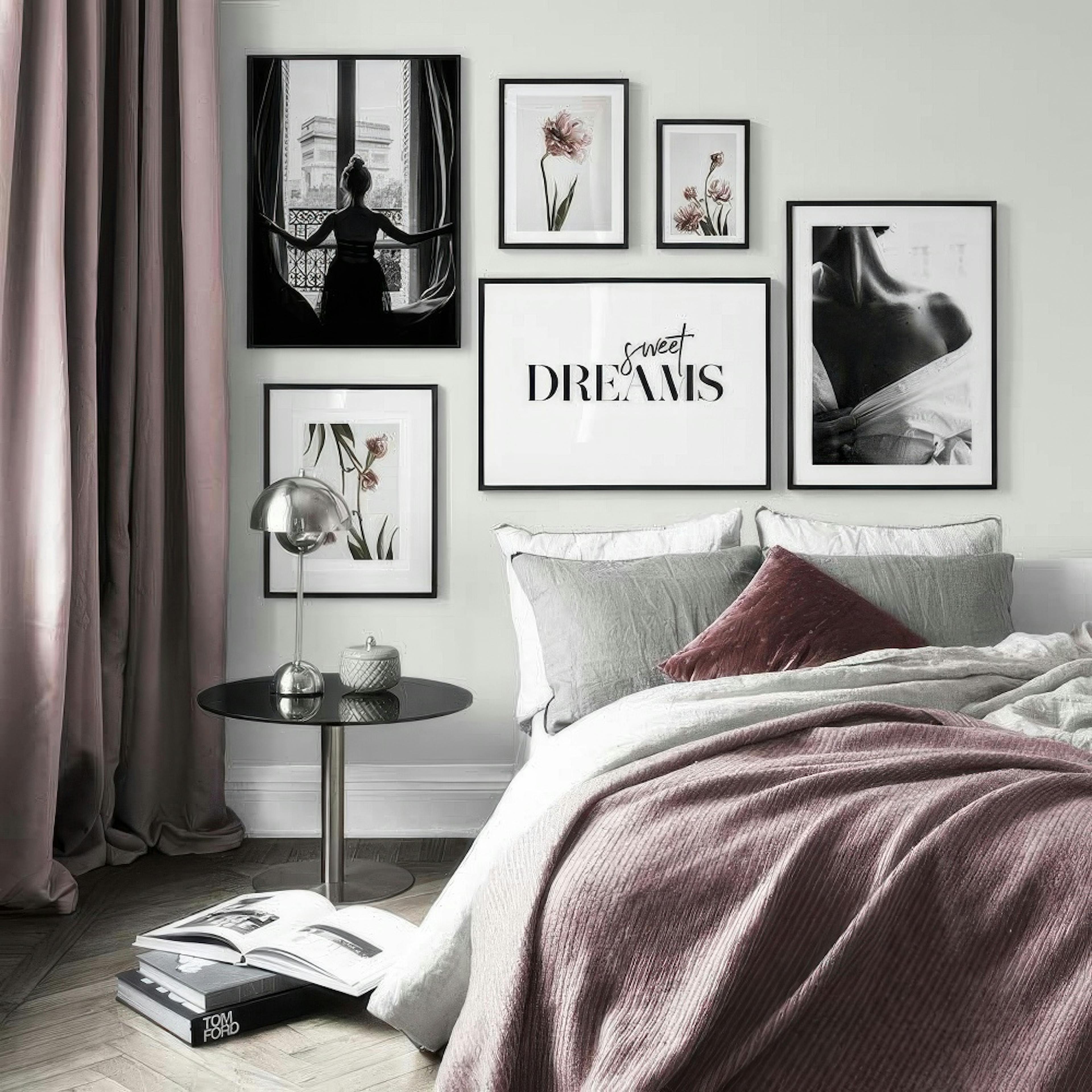 Calm morning gallery wall