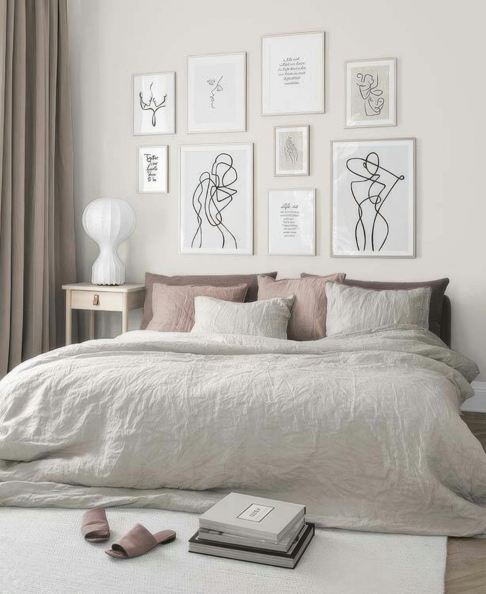 Clarity gallery wall (ONE SIZE)