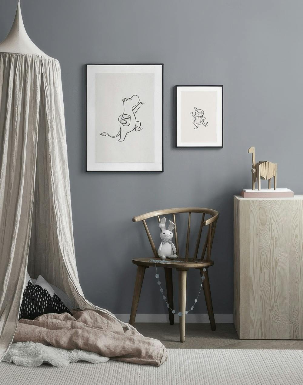 Moominvalley friends gallery wall (ONE SIZE)