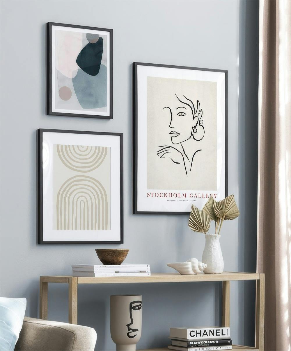 Abstract Gallery gallery wall (ONE SIZE)