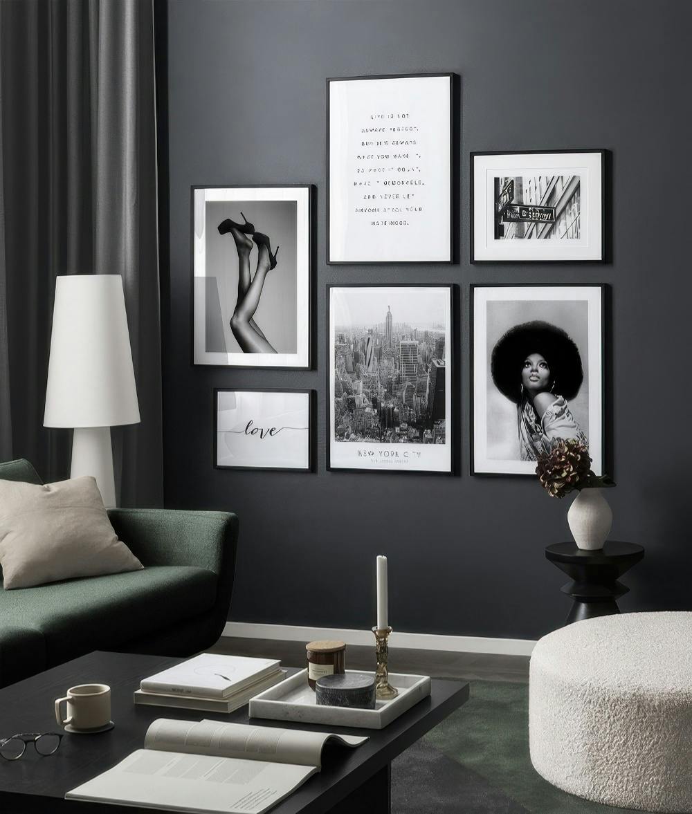 New York Feeling gallery wall (ONE SIZE)