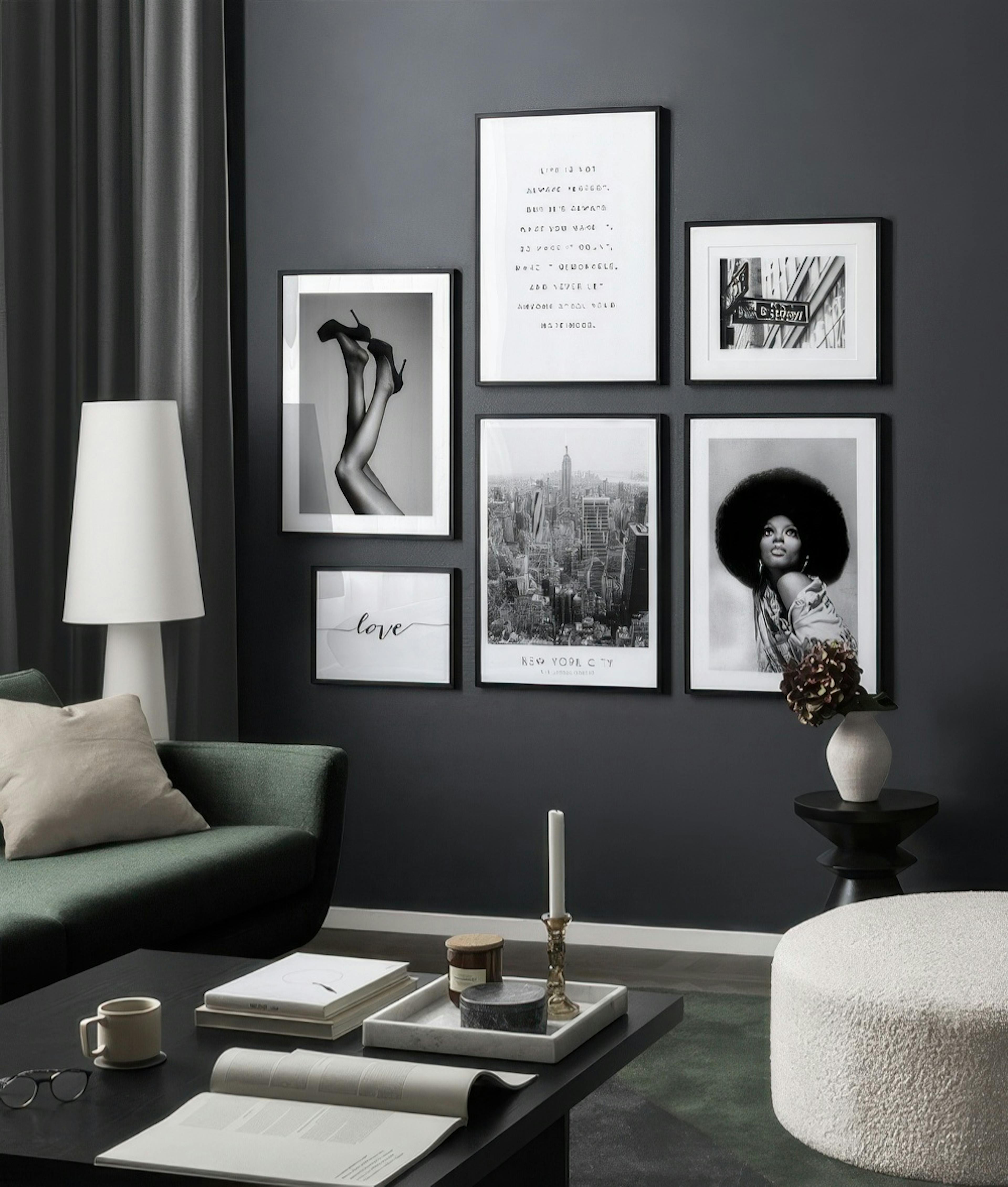 New York Feeling gallery wall