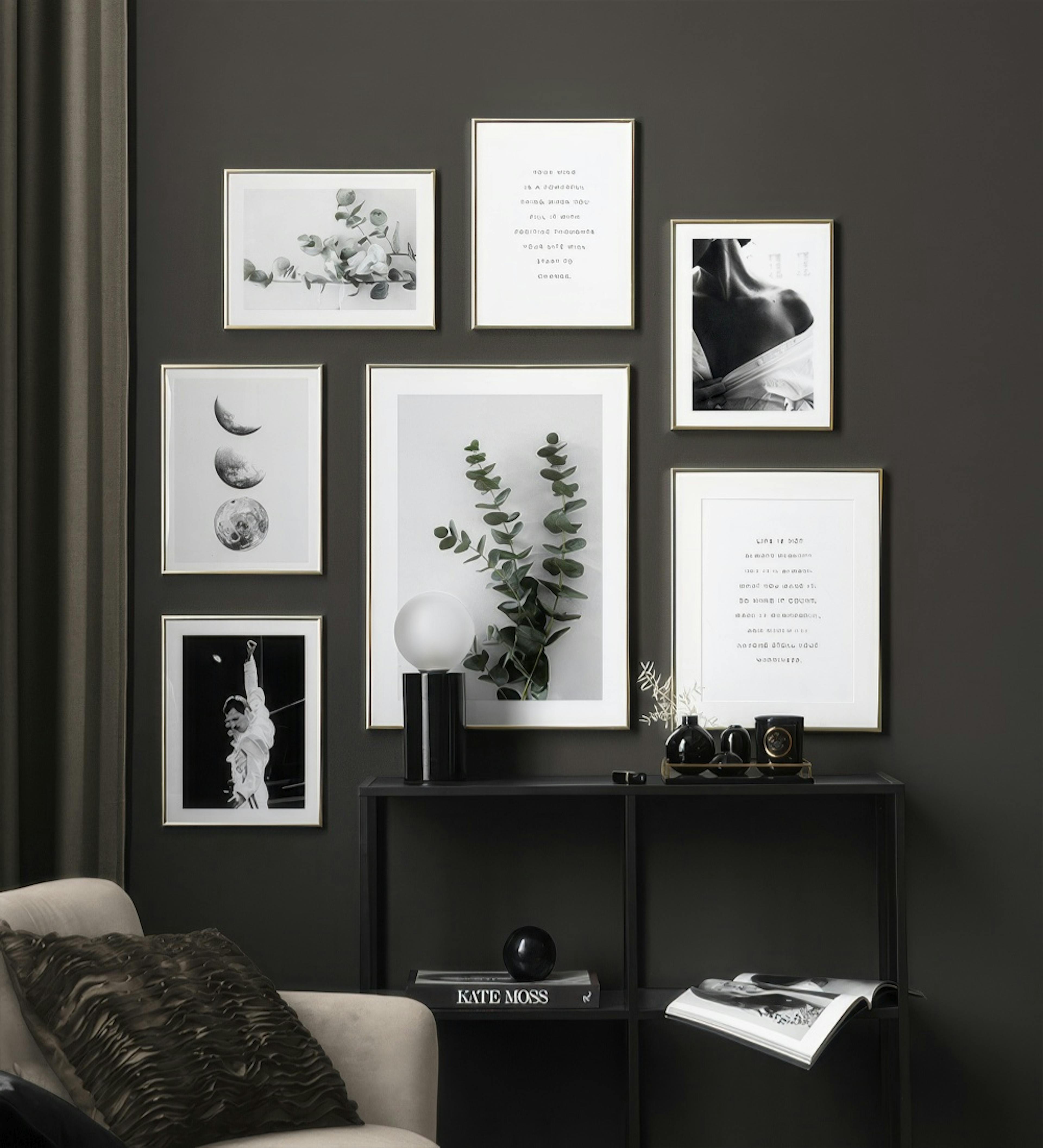 Botanical Art parede de quadros