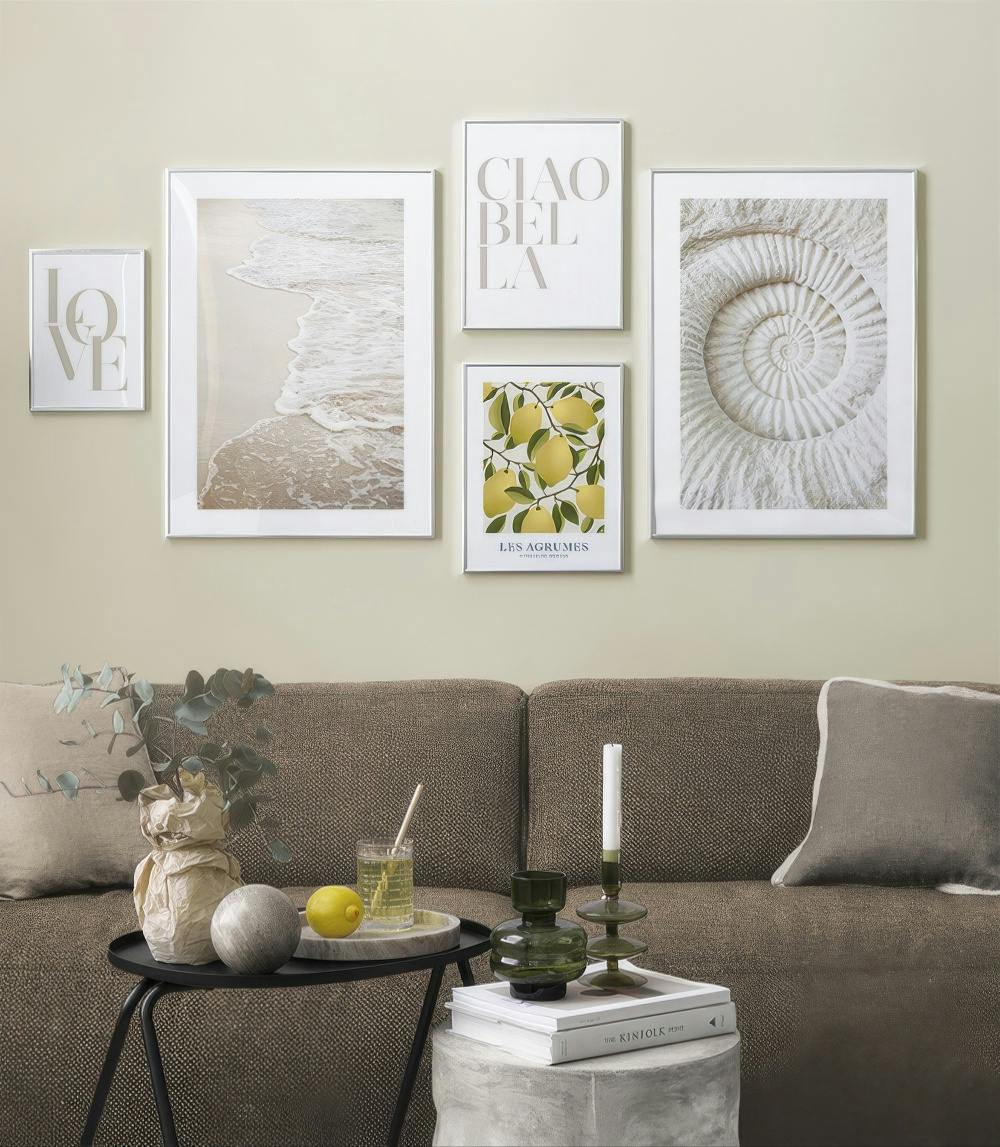 Lemon Love gallery wall (ONE SIZE)