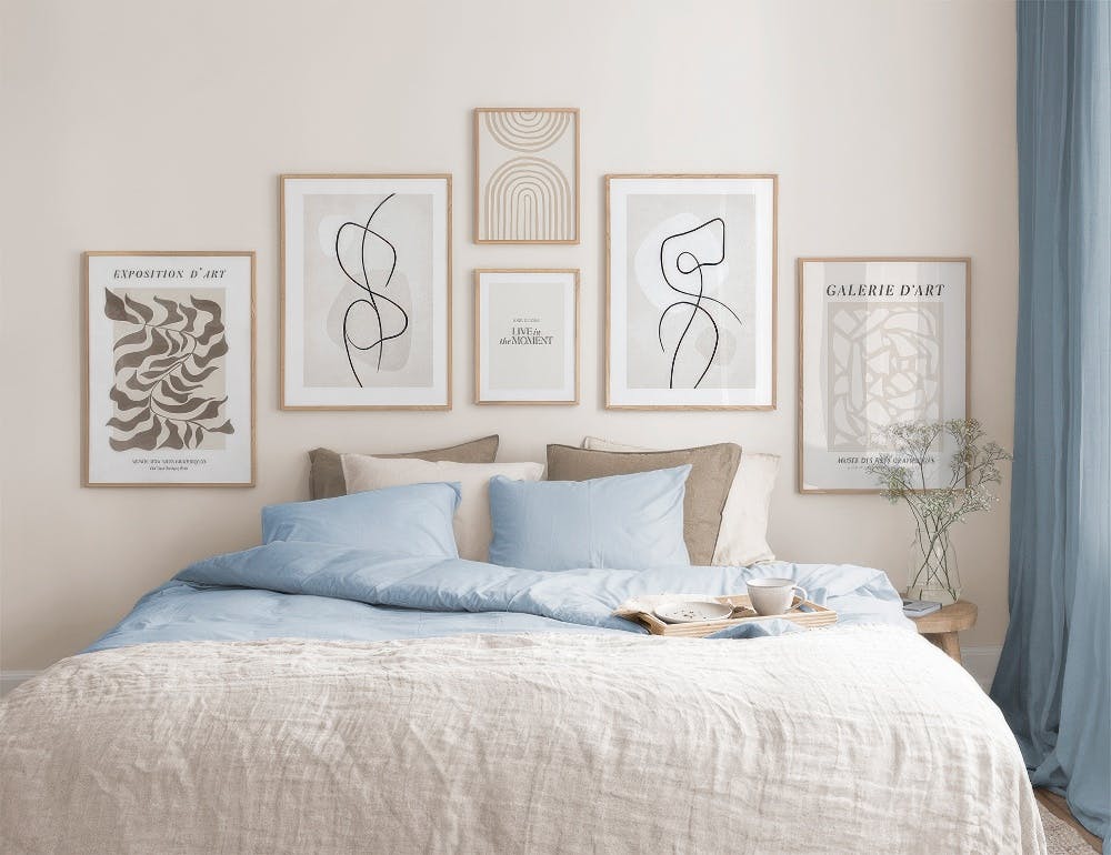 Artful Lines gallery wall (ONE SIZE)