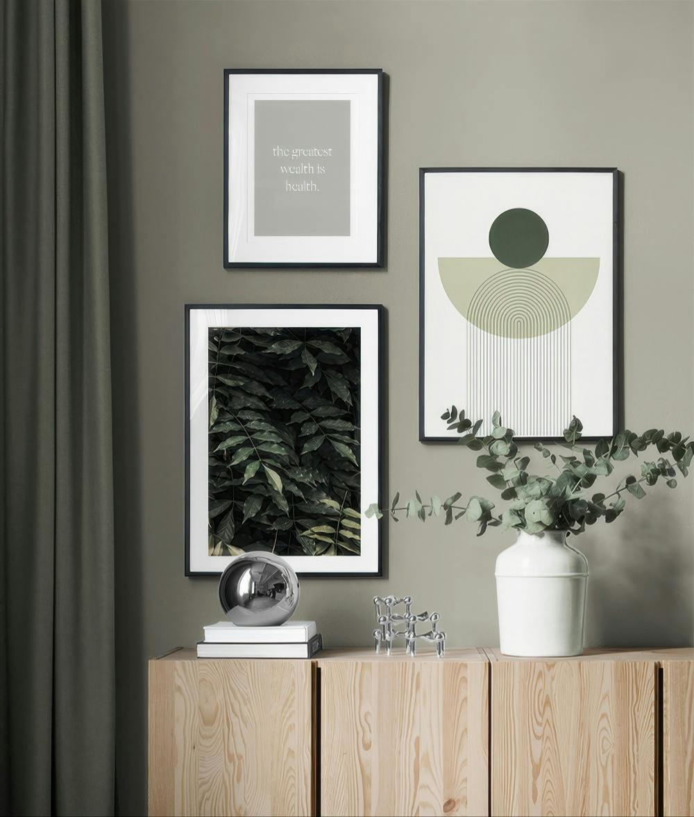 Green Health tavelvägg (ONE SIZE)