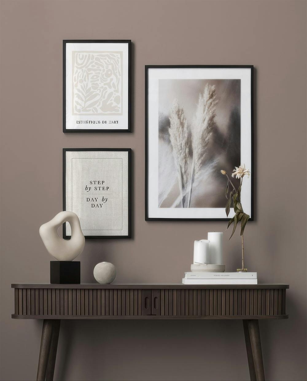 Rosy Tones gallery wall (ONE SIZE)