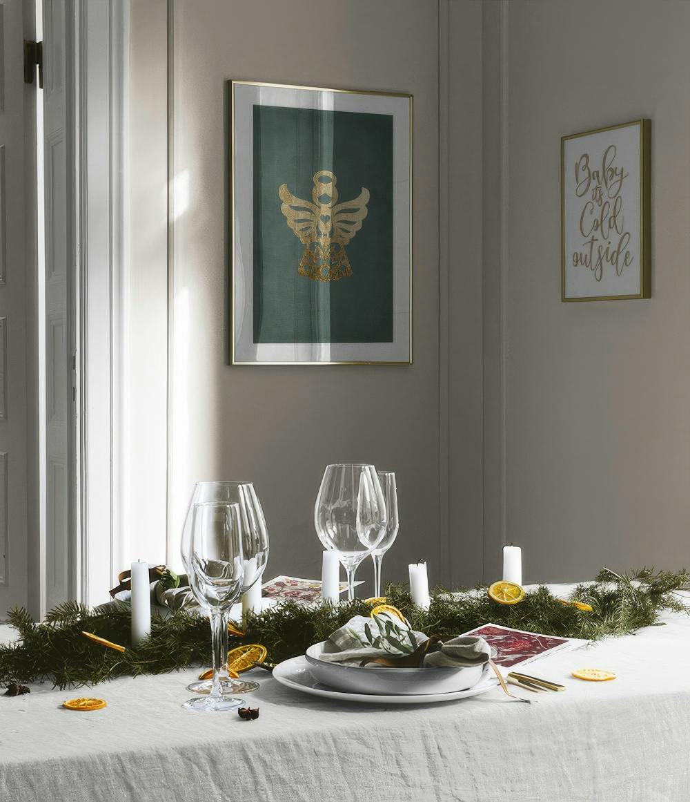 Holiday Dinner gallery wall (ONE SIZE)