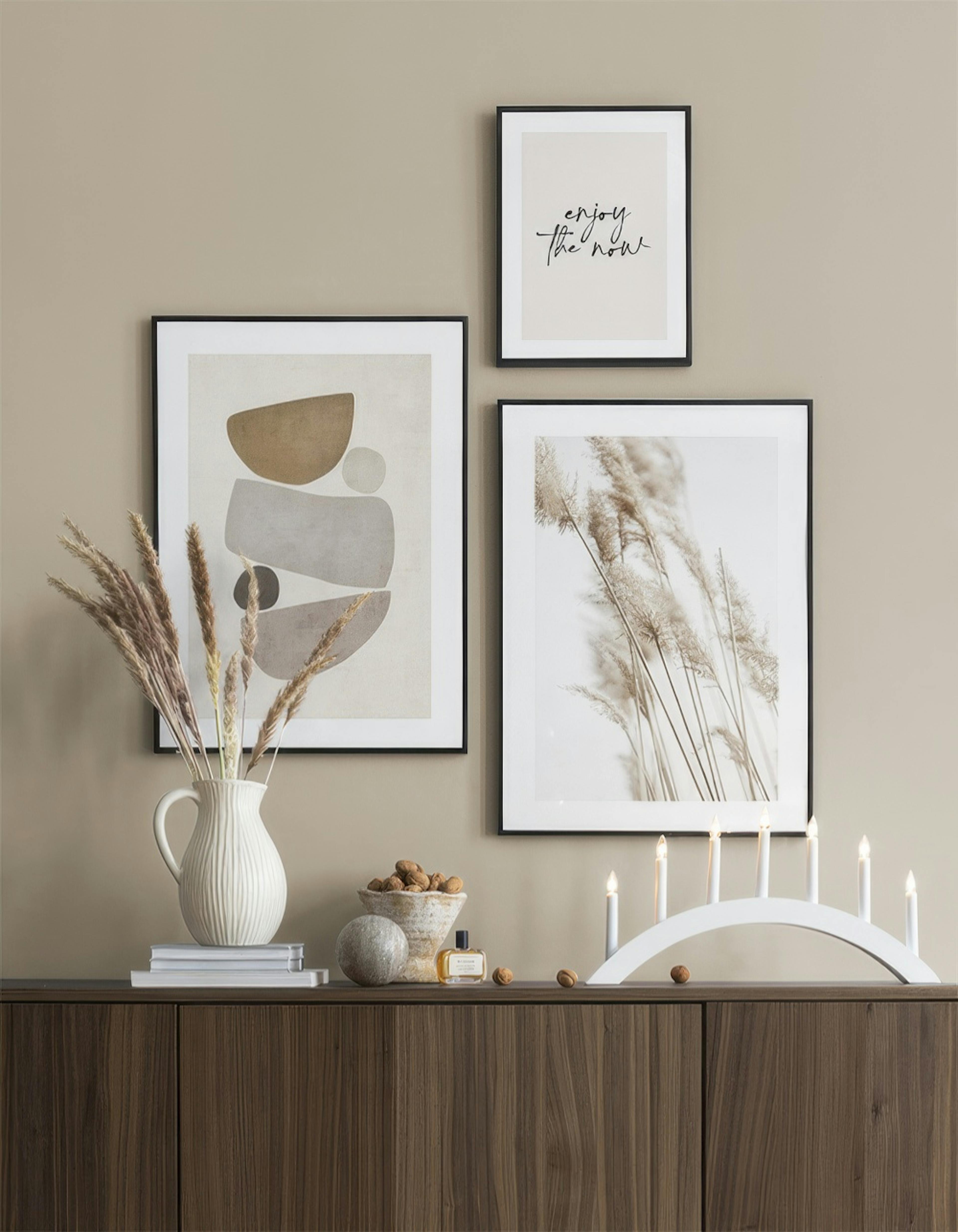 Harmonic Feeling gallery wall