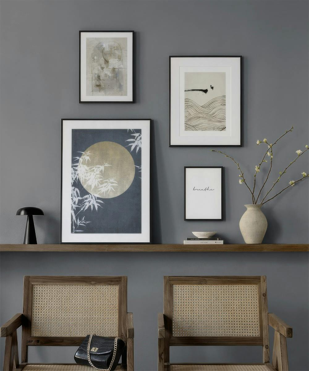 Take A Breathe gallery wall (ONE SIZE)